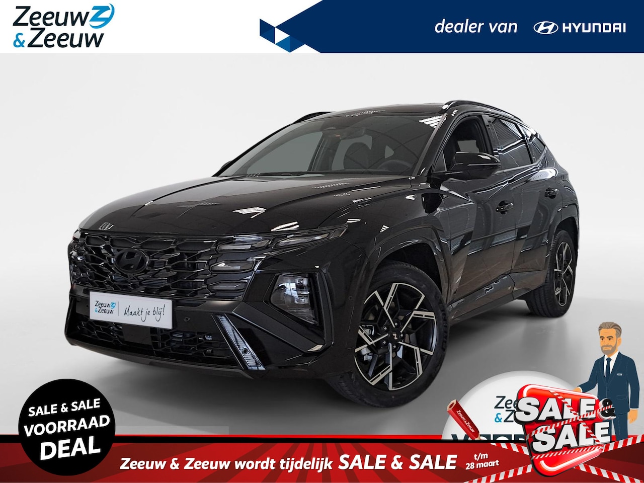 Hyundai Tucson - 1.6 T-GDI HEV N Line MY26 | BESTE DEAL VAN NL! | VAN € 53.790,- VOOR € 46.990,- | - AutoWereld.nl