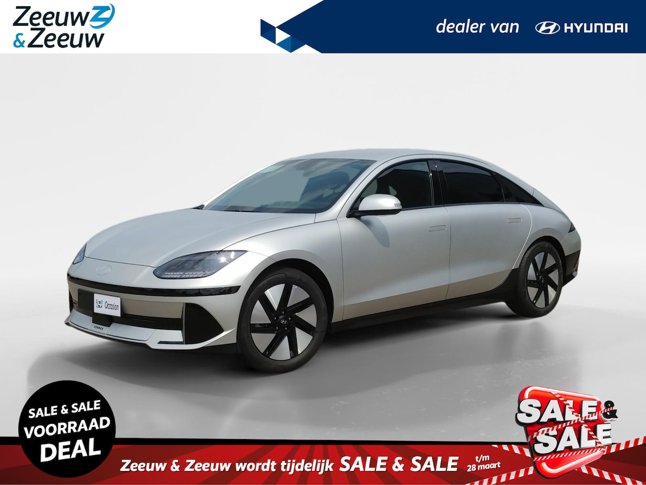 Hyundai IONIQ 6 - Connect AWD 77.4 kWh | Van € 60.689, nu voor € 44.995 | - AutoWereld.nl