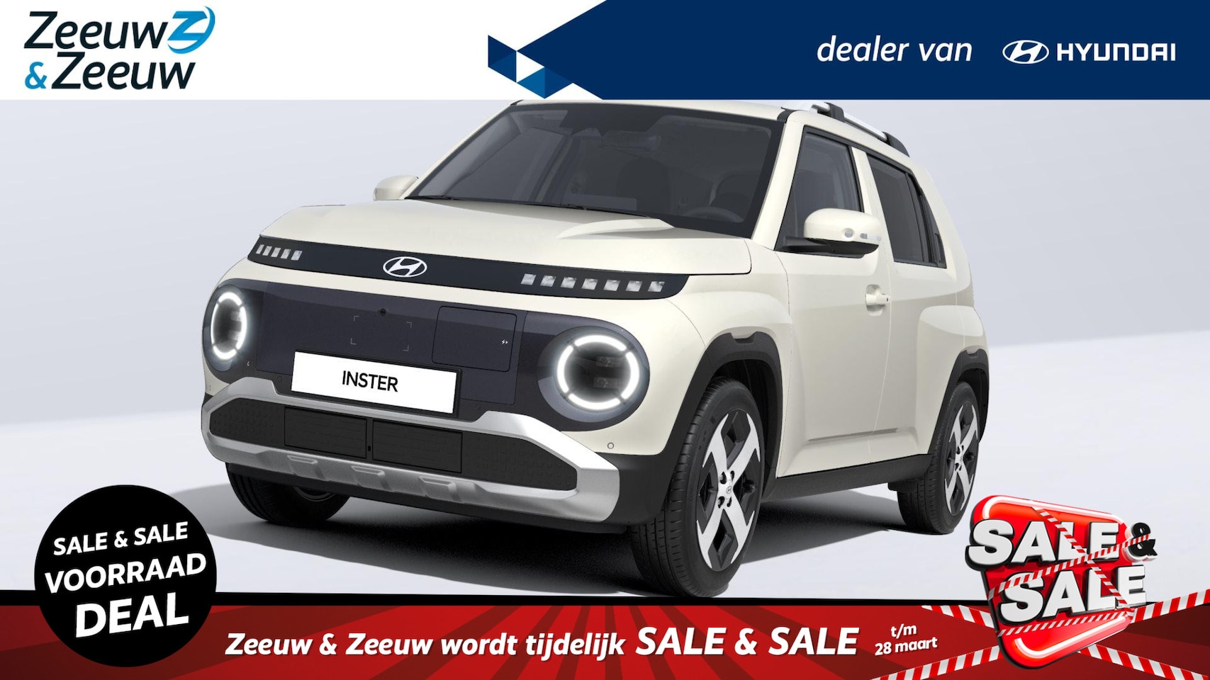 Hyundai Inster - 49 kWh / Evolve + W&T | 0,99% RENTE MOGELIJK | VAN € 31.760,- VOOR € 29.190,- | Private le - AutoWereld.nl