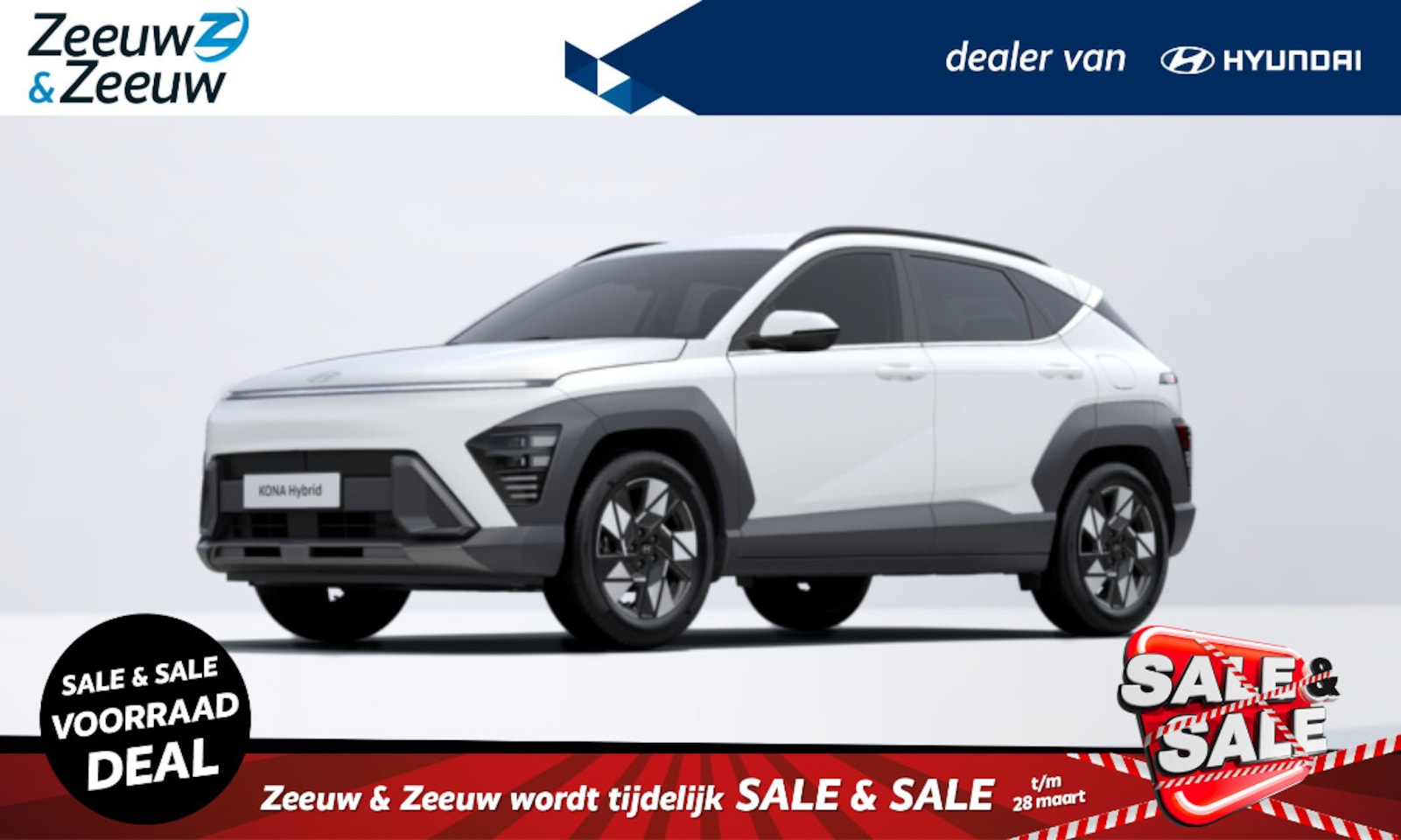 Hyundai Kona - 1.6 GDI HEV Comfort Smart | BESTE DEAL VAN NL! | VAN 39.000,- VOOR 35.900,-! RIJKLAAR | OP - AutoWereld.nl