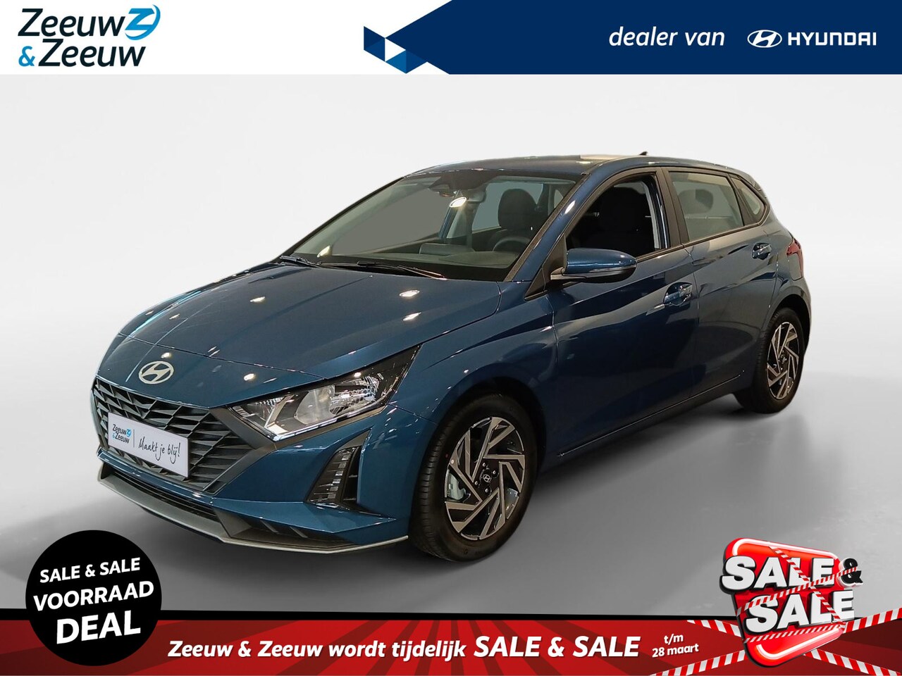 Hyundai i20 - 1.2 MPI Comfort RIJKLAAR MET RUIM 2500EURO KORTING! | DIRECT BESCHIKBAAR ZONDER LEVERTIJD! - AutoWereld.nl