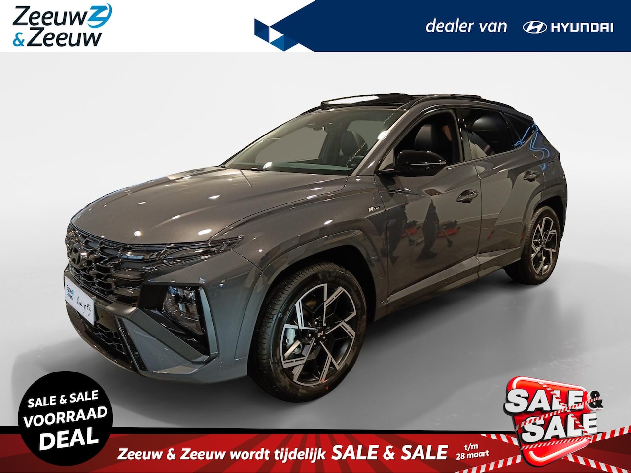 Hyundai Tucson - 1.6 T-GDI PHEV N LINE BUSINESS SKY DIRECT LEVERBAAR! | NIEUWE AUTO 2026! | - AutoWereld.nl