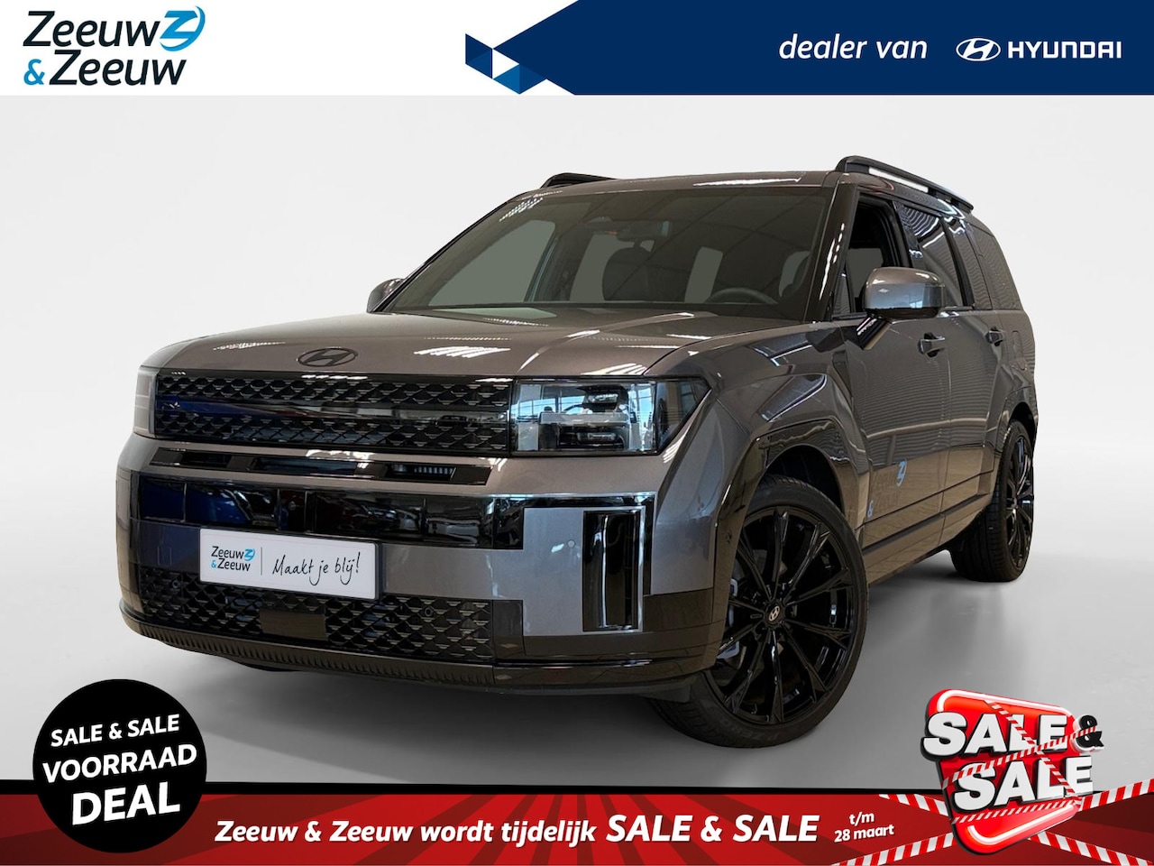 Hyundai Santa Fe - 1.6 T-GDI BLACK LINE | PHEV | AUTOMAAT | BOSE | DIRECT LEVERBAAR | - AutoWereld.nl