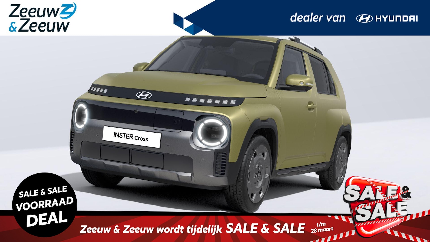 Hyundai Inster Cross - Cross Sky Plus 49 kWh | 0,99% RENTE MOGELIJK! | VAN € 33.785,- VOOR € 30.785,- | Private l - AutoWereld.nl
