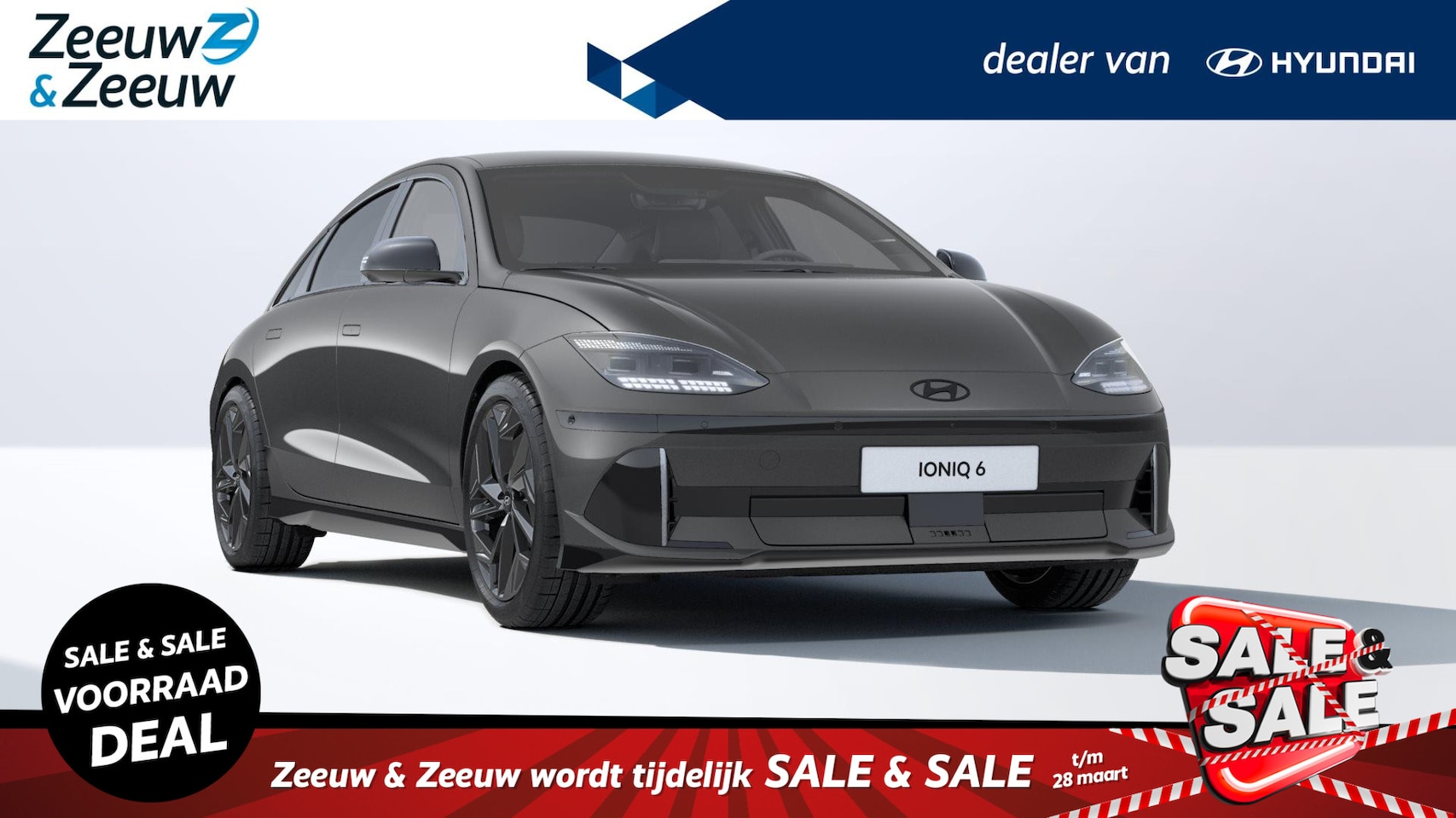 Hyundai IONIQ 6 - Business 77.4 kWh | Leverbaar in 2026!! | verschillende kleuren op voorraad | - AutoWereld.nl