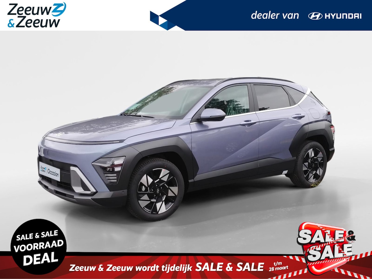 Hyundai Kona - 1.6 GDI HEV Premium | RIJKLAAR INCL. KLEUR NAAR KEUZE | RUIM €5.000,- KORTING! - AutoWereld.nl