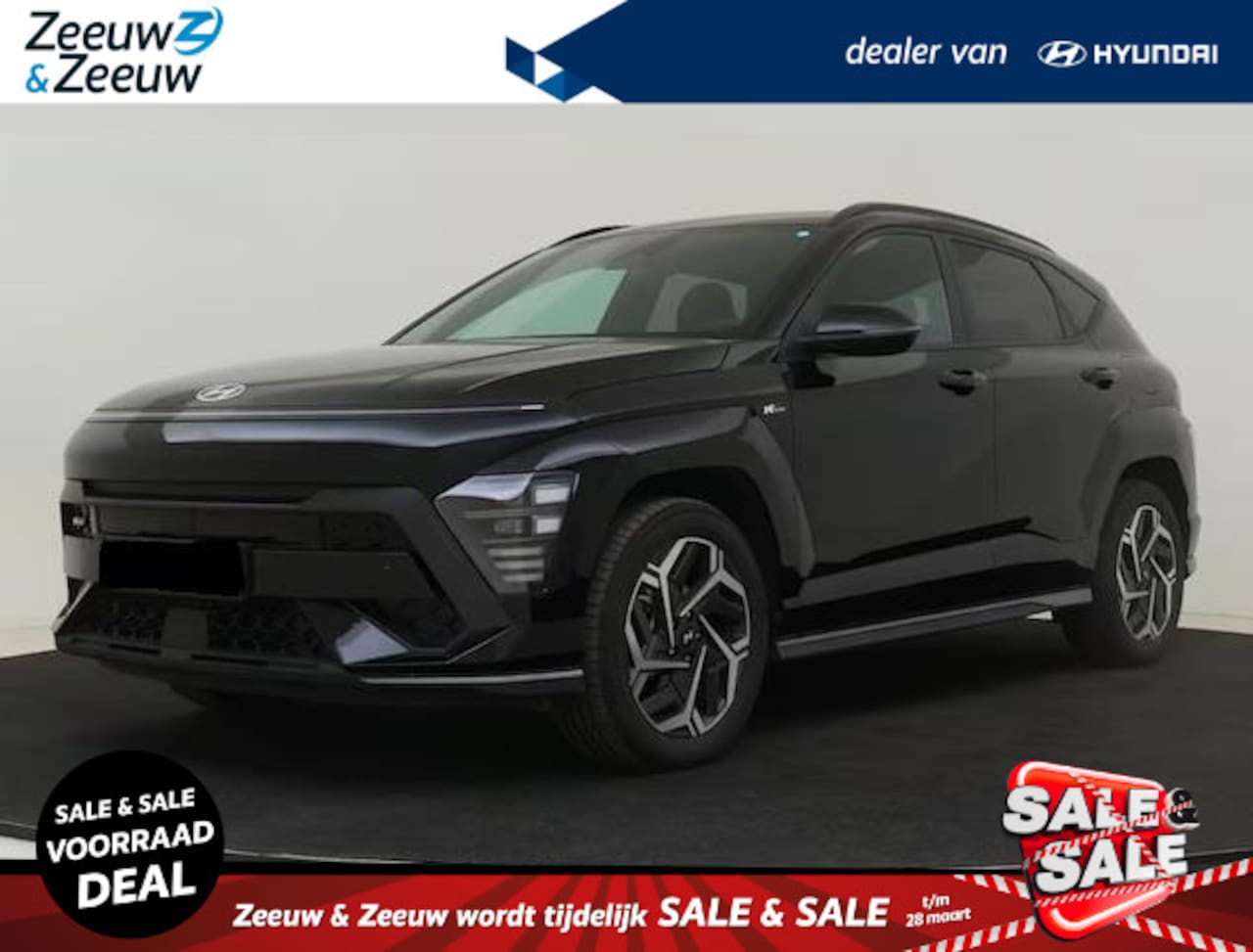 Hyundai Kona - 1.6 GDI HEV N Line | BESTE DEAL VAN NL! | VAN 42.400,- VOOR 38.500,-! RIJKLAAR | OP = OP | - AutoWereld.nl