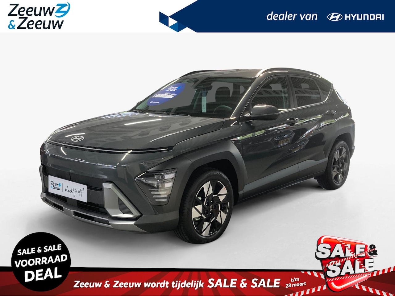 Hyundai Kona - 1.6 GDI HEV Premium | BESTE DEAL VAN NL! | VAN 42.400,- VOOR 37.900,-! RIJKLAAR | OP = OP - AutoWereld.nl