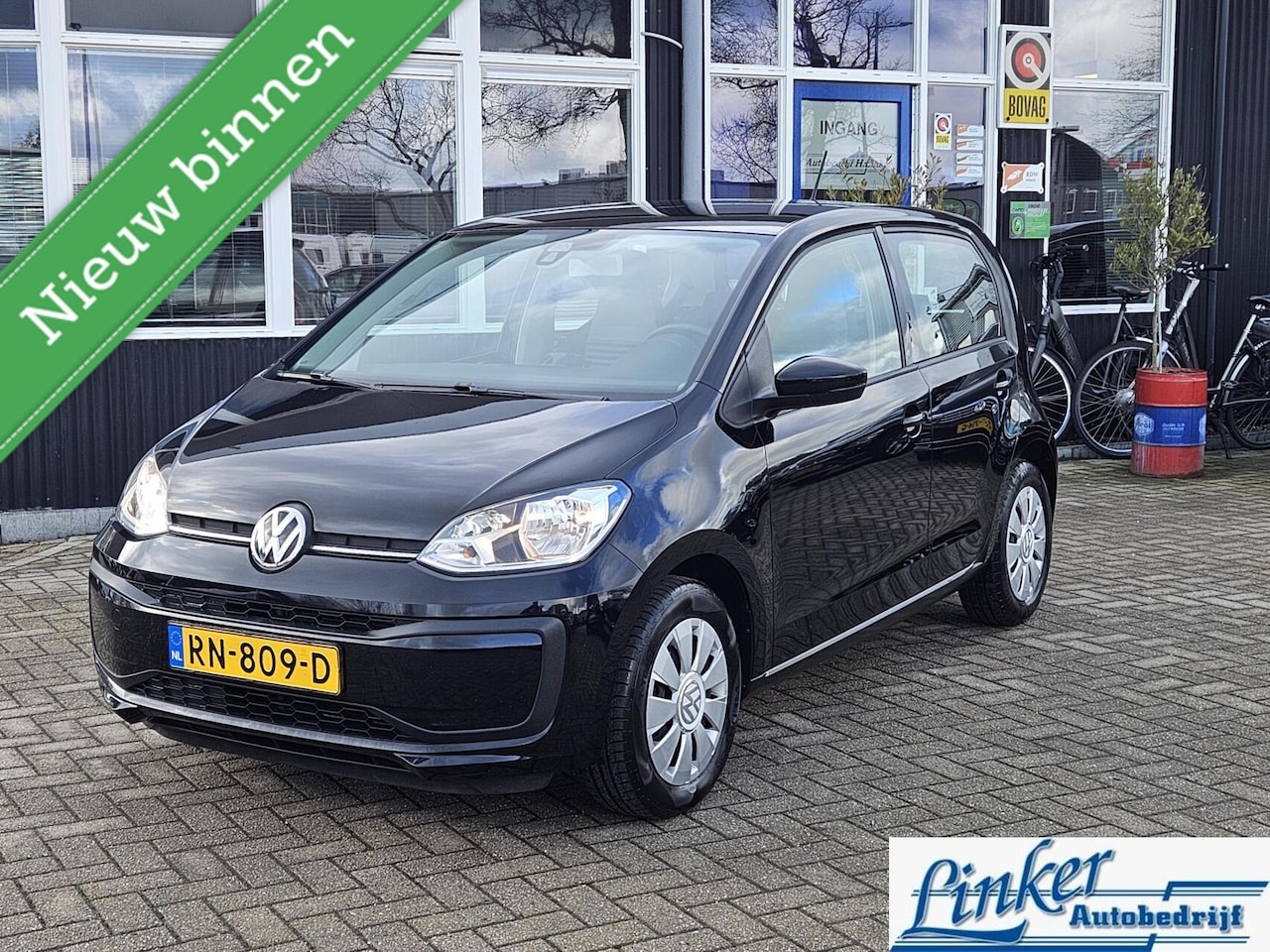Volkswagen Up! - 1.0 BMT move up! 5DRS AIRCO DAB BLUETOOTH GEEN AFLVERKOSTEN - AutoWereld.nl