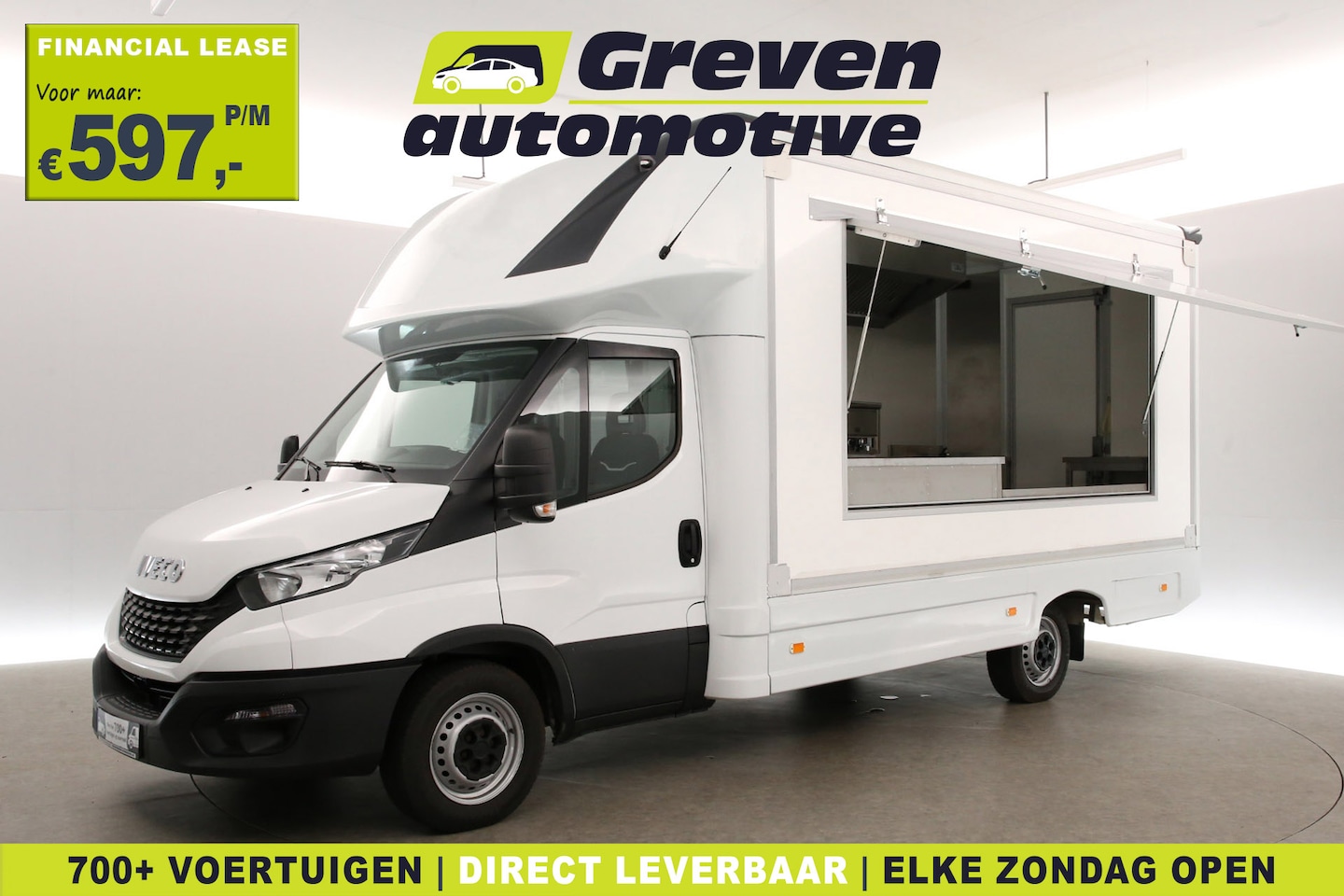 Iveco Daily - 35S14 2.3 410 | Euro6 | Foodtruck | Pannenkoek | Wafelijzer | Poffertjes | Crêpes | Stroop - AutoWereld.nl