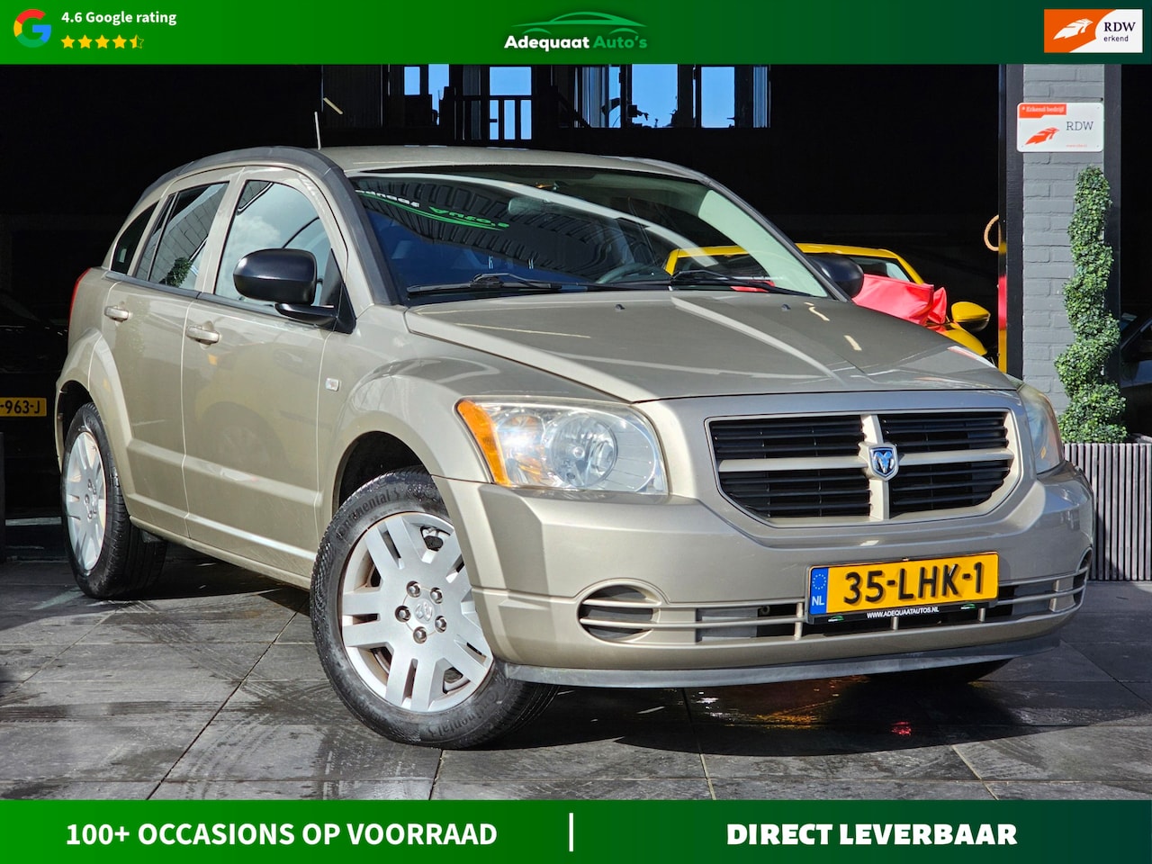 Dodge Caliber - 2.0 Raw|1e eig|NAP|Airco|El.Ramen|AUX|APK - AutoWereld.nl