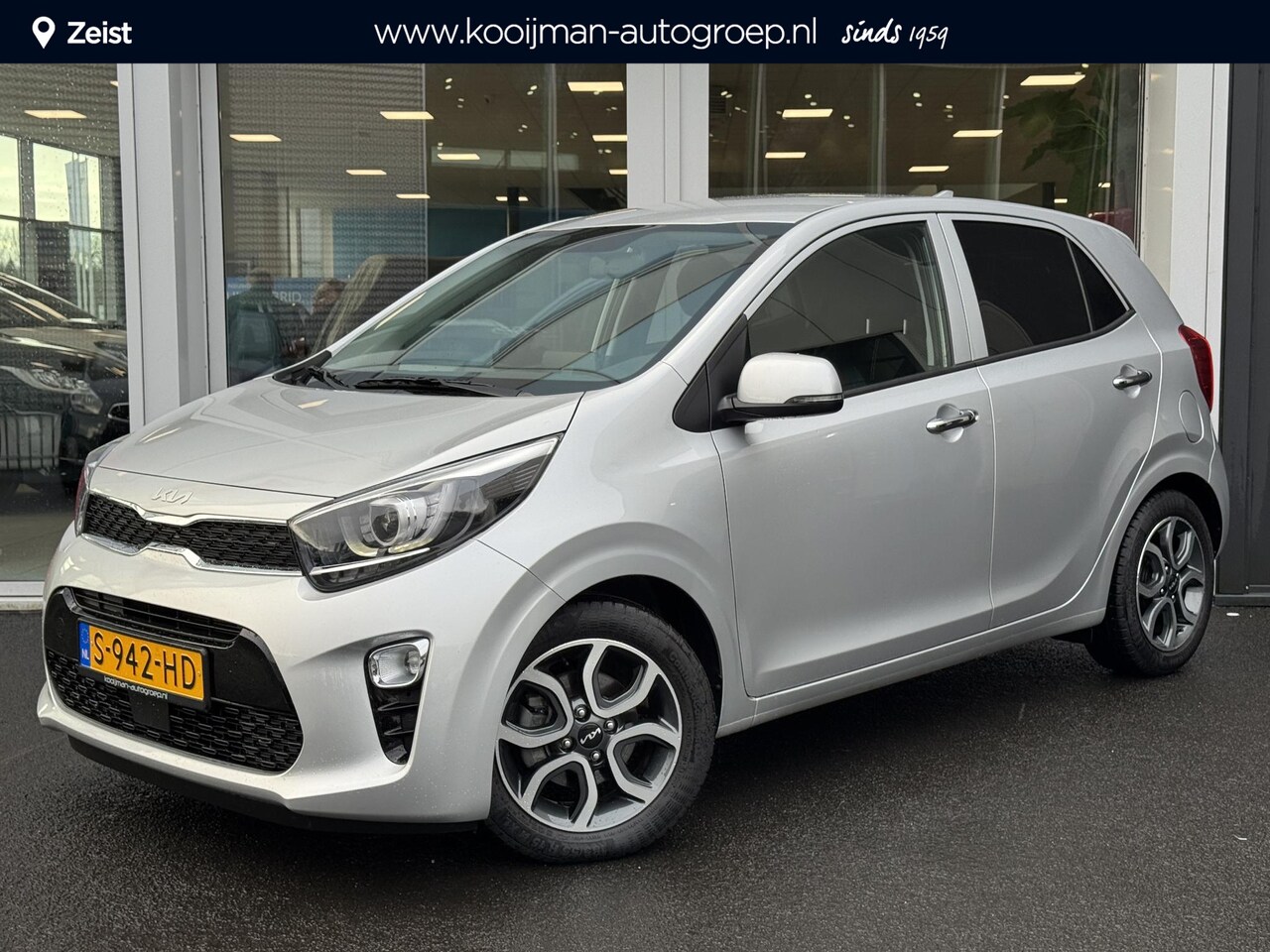 Kia Picanto - 1.0 DPi DynamicPlusLine | Cruise control | Full map navigatie | Parkeersensoren achter | A - AutoWereld.nl