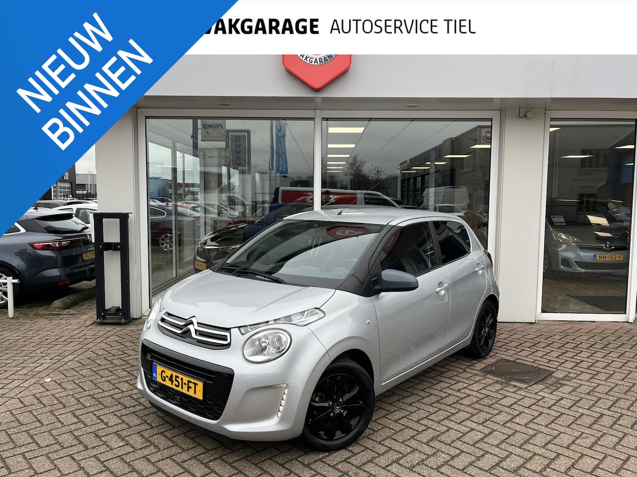 Citroën C1 - 1.0 VTi Shine Zeer mooie C1, incl: AppleCarPlay/AndroidAuto, LM velgen, Climate control, M - AutoWereld.nl