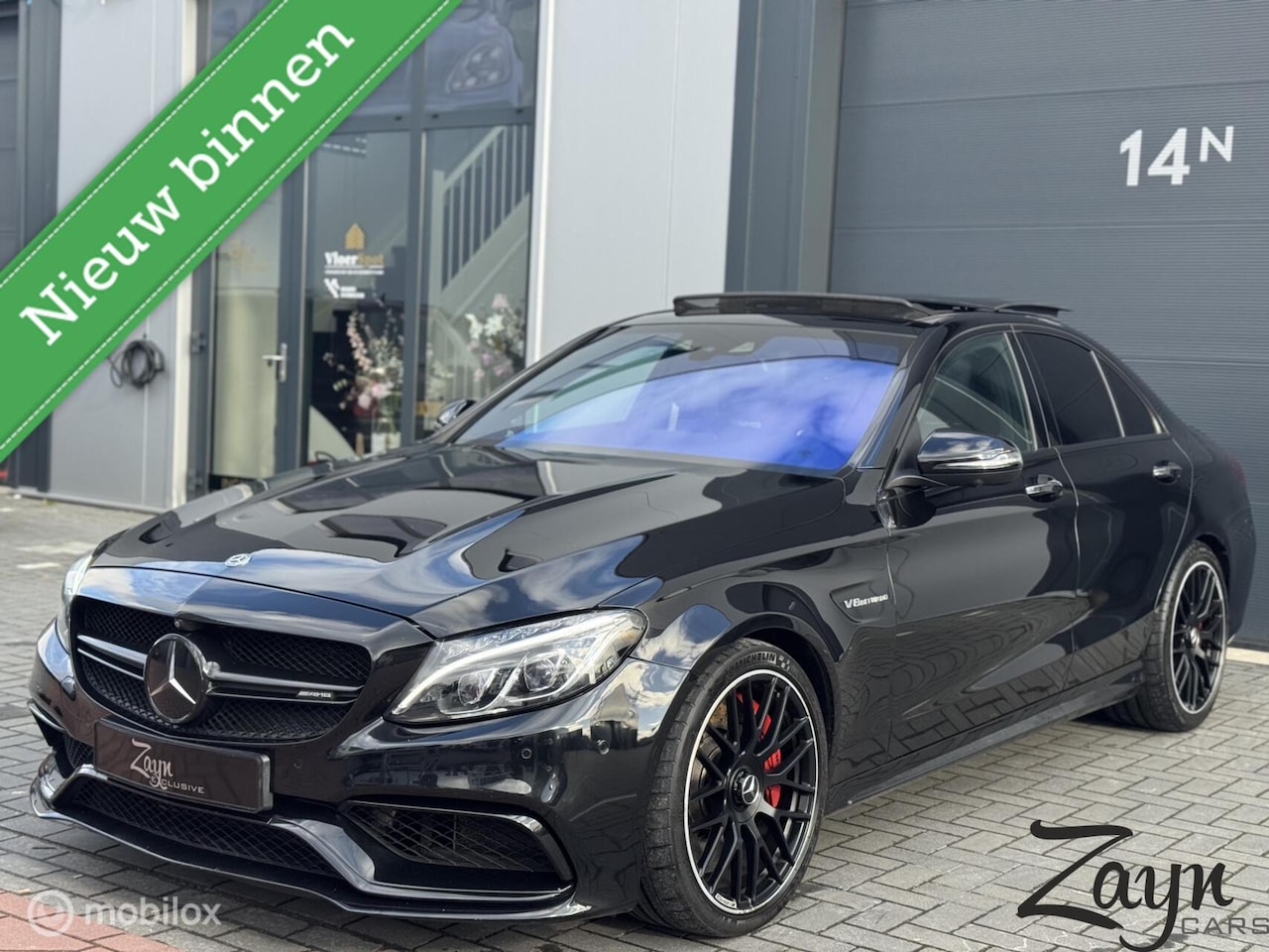 Mercedes-Benz C-klasse - AMG 63 S | Pano | 360 | Burmester | 19'' | - AutoWereld.nl