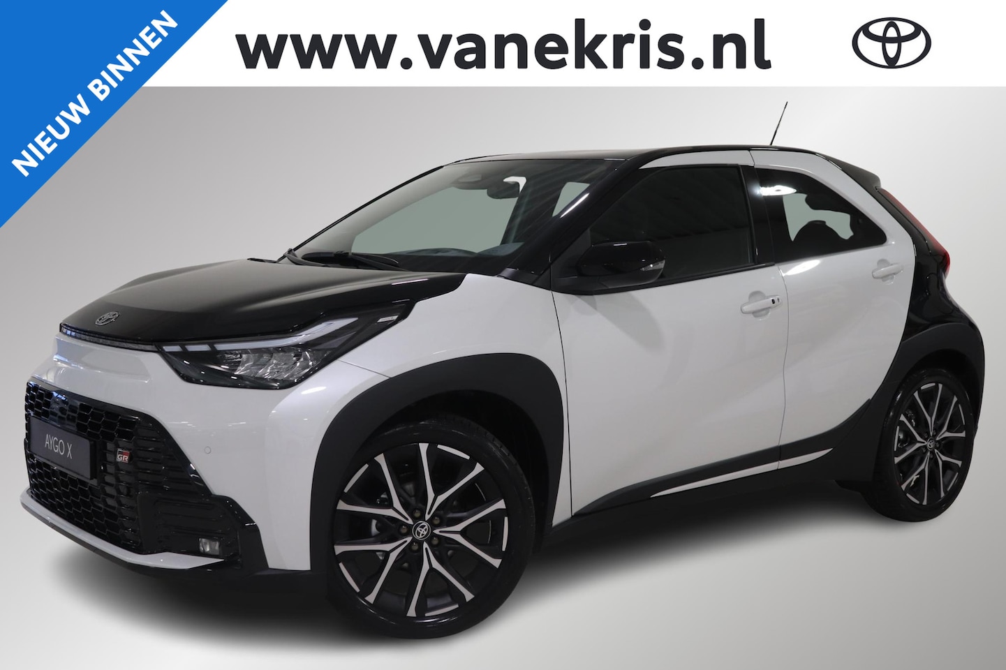 Toyota Aygo X - Hybrid 115 GR Sport Hybrid 115 GR Sport, Nieuw, in maart leverbaar met €500,- inruilpremie! - AutoWereld.nl