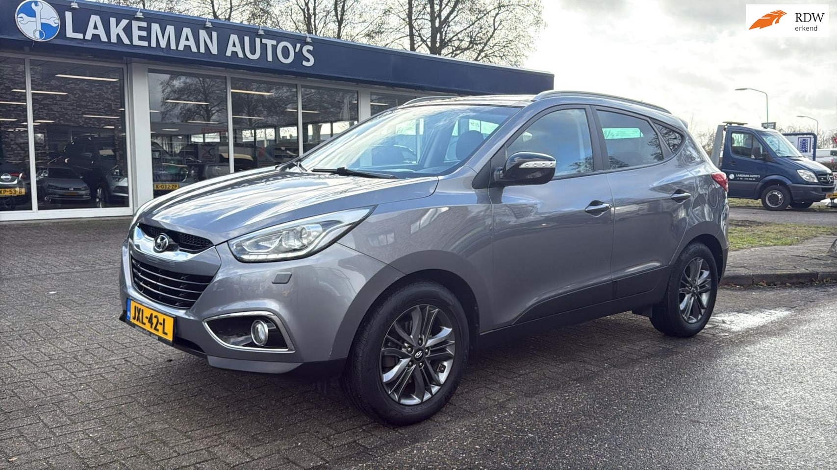 Hyundai ix35 - 1.6i GDI i-Vision Greyline Sport NAVI XENON PANO LEDER Huurkoop Inruil APK Garantie - AutoWereld.nl