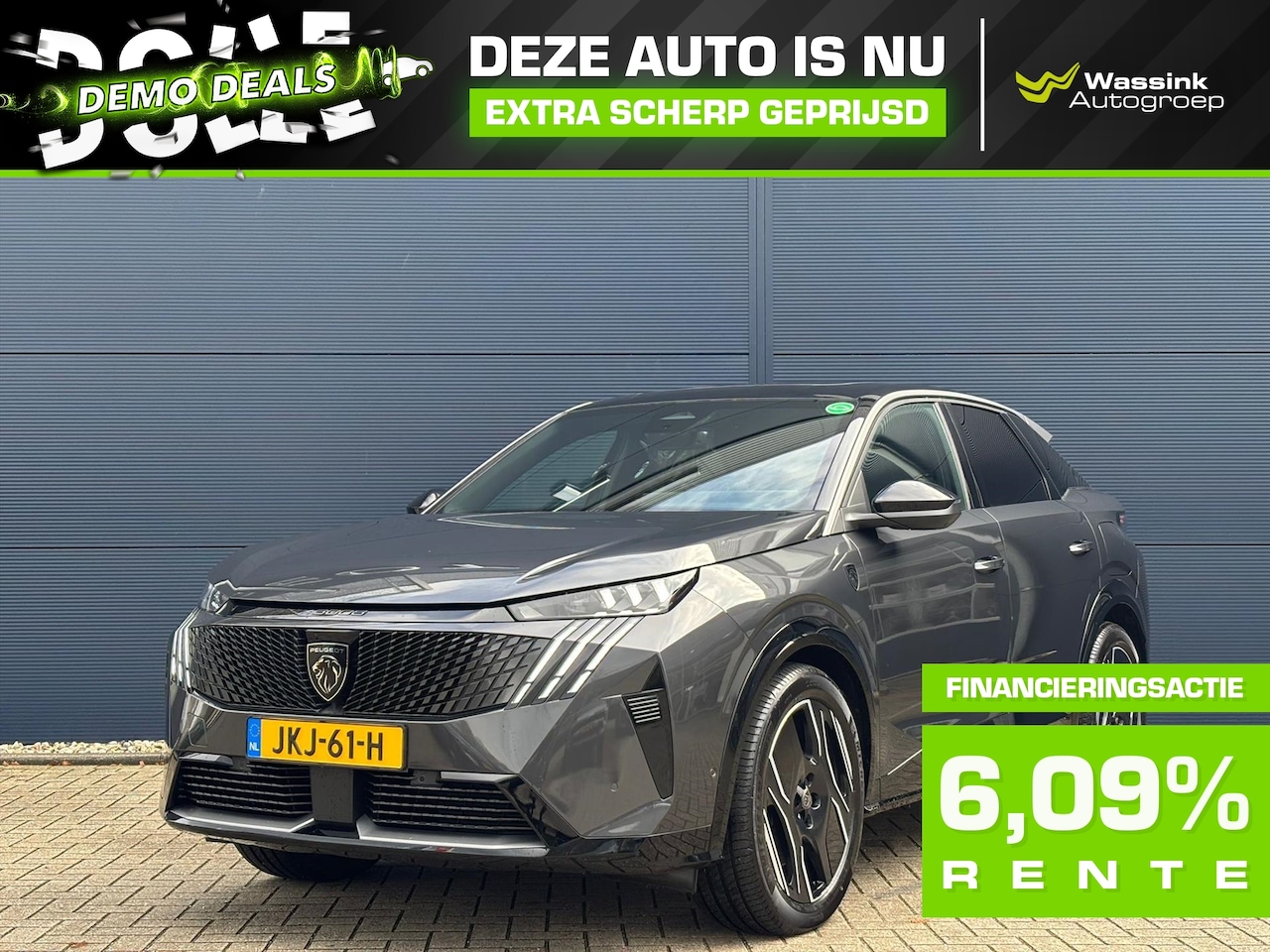 Peugeot e-3008 - EV 73 kWh 325pk Dual Motor Launch Edition | Nappa leder | AWD | Massage | Schuif/kantel da - AutoWereld.nl