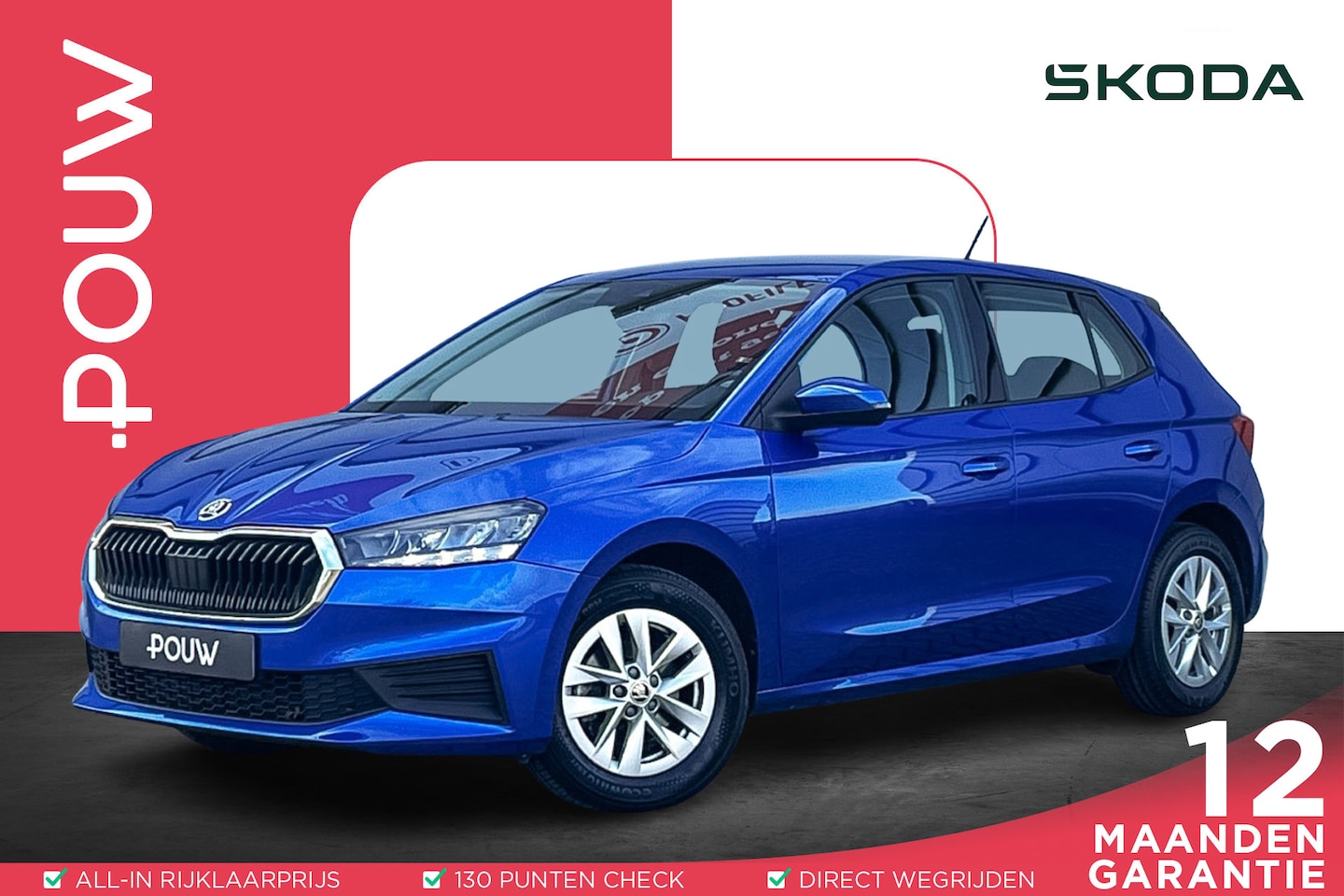 Skoda Fabia - 1.0 TSI 110pk DSG Ambition | Cruise Control | PDC Achter | Smartlink - AutoWereld.nl