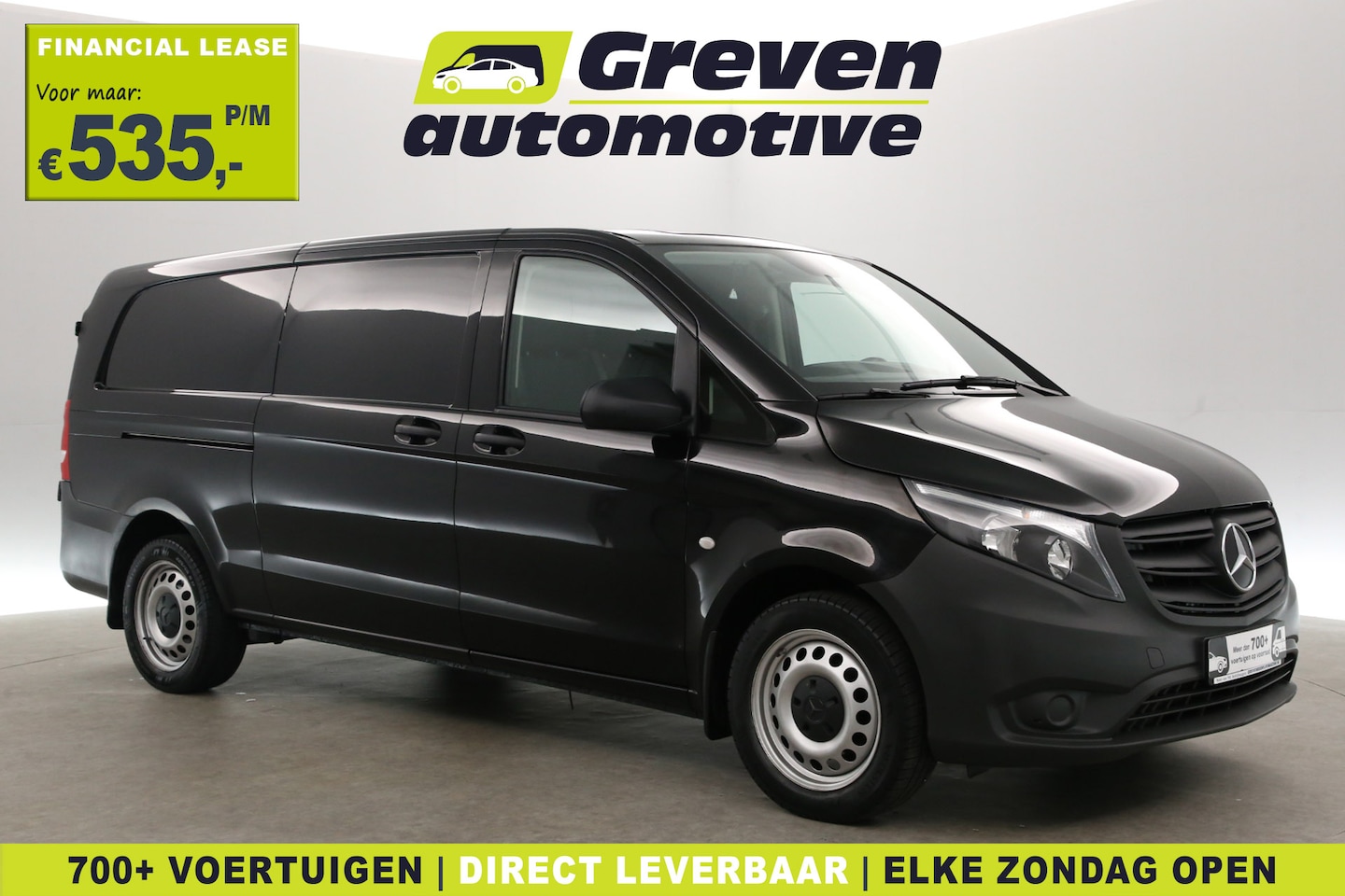 Mercedes-Benz Vito - 114 CDI Extra Lang | Aut. | Airco | Adap. Cruise | Schuifdeur L+R | 3 Zits | Camera | Carp - AutoWereld.nl