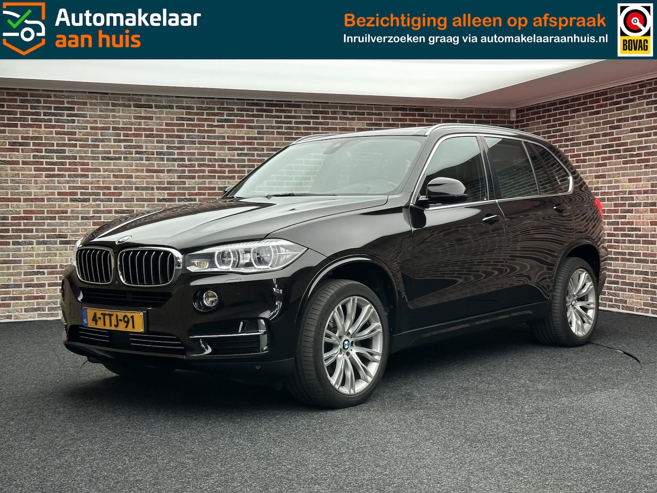 BMW X5 - xDrive35i High Executive 7p. | Dak| LED| Adaptive Cruise| Trekhaak| NL Auto| - AutoWereld.nl