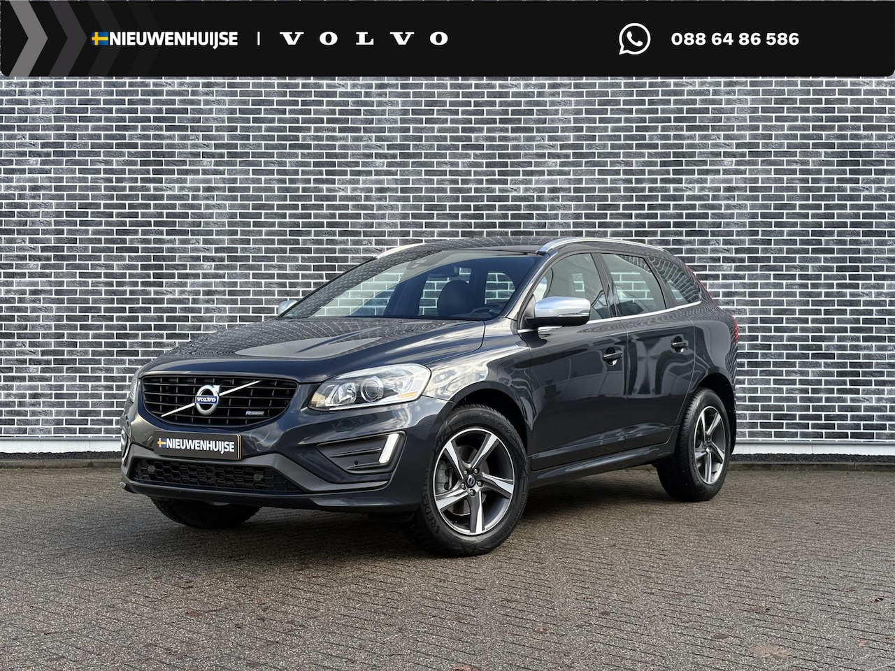 Volvo XC60 - T5 Aut. FWD R-Design | Lederen bekleding | Electr. verstelbare bestuurdersstoel |Verwarmba - AutoWereld.nl