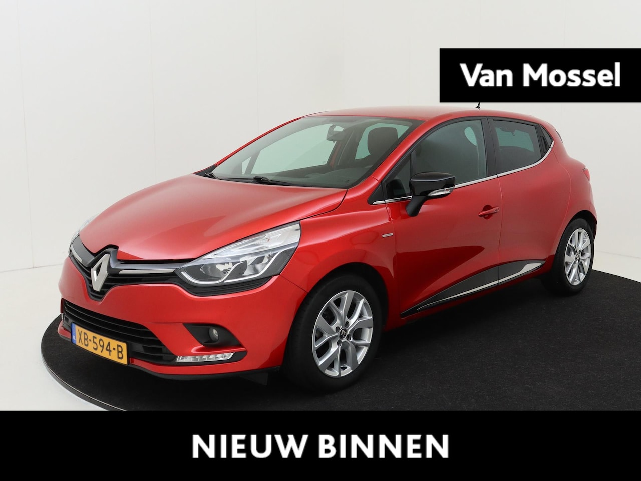 Renault Clio - 0.9 TCe Limited airco | cruise control | lichtmetalen velgen 16" | navigatiesysteem full m - AutoWereld.nl