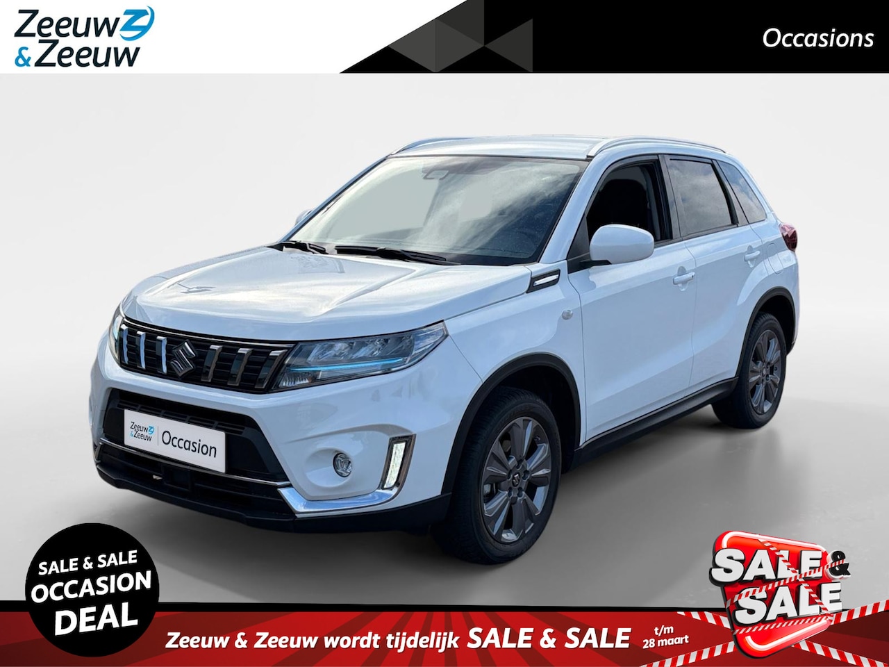 Suzuki Vitara - 1.5 Hybrid Select *Automaat*Navi+Camera*Climate Control*LM. Velgen*Parc Assist*Zeer nette - AutoWereld.nl
