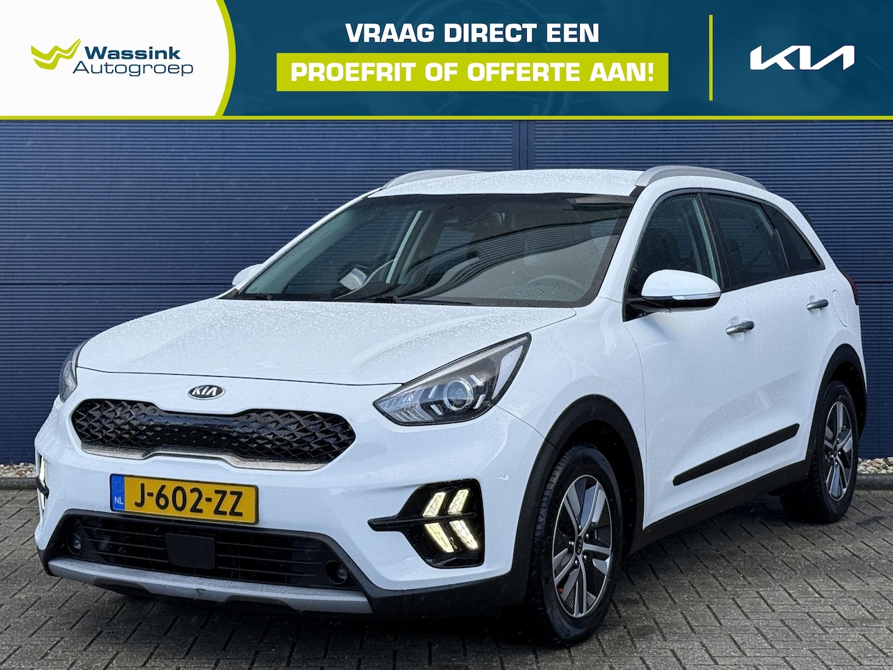 Kia Niro - 1.6 GDi Hybrid 141pk DCT6 DynamicLine | Navigatie | Climate Control | Cruise Control | App - AutoWereld.nl
