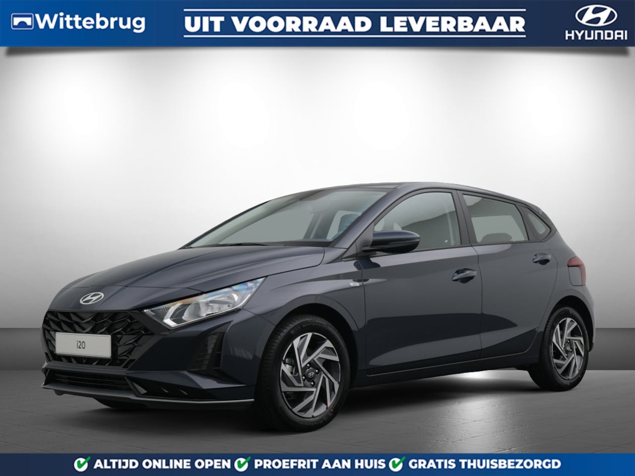 Hyundai i20 - 1.0 T-GDI Comfort VALE Automaat met Navigatie, Camera en Cruise Control Uit voorraad lever - AutoWereld.nl
