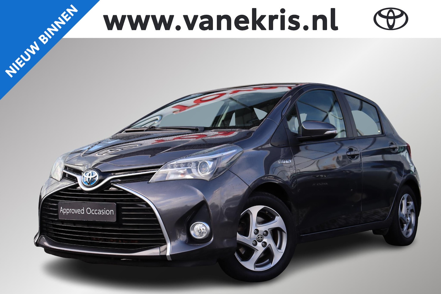 Toyota Yaris - 1.5 Hybrid Trend 1.5 Hybrid Trend, Cruise control, Bluetooth, Parkeercamera, Navi, climate control. - AutoWereld.nl