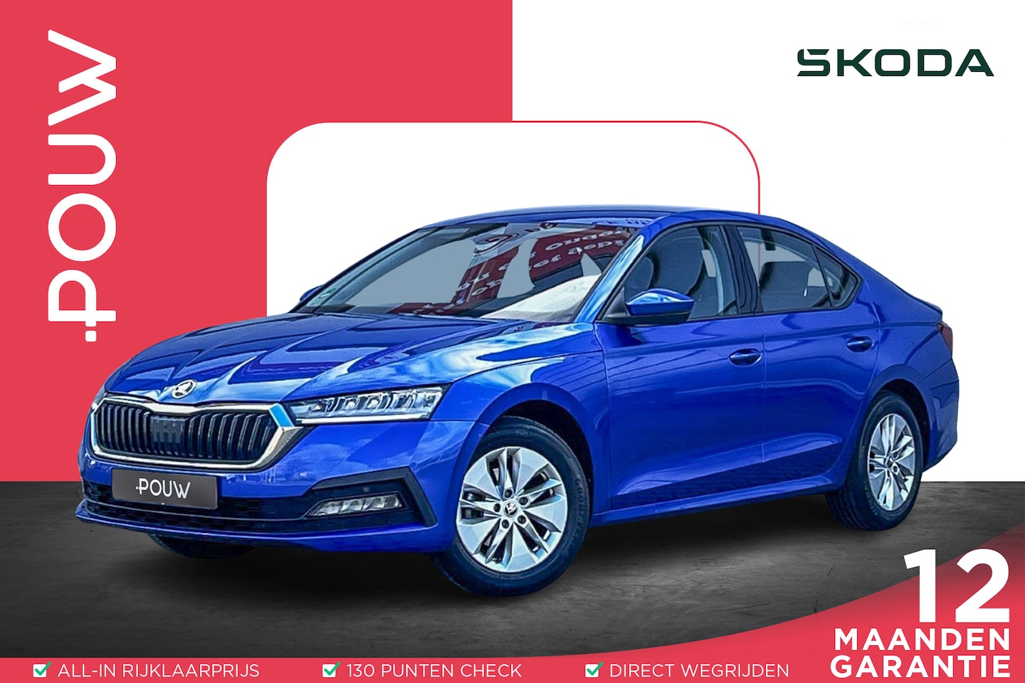 Skoda Octavia - 1.0 TSI 110pk Business Edition | Trekhaak | Camera | Navigatie - AutoWereld.nl