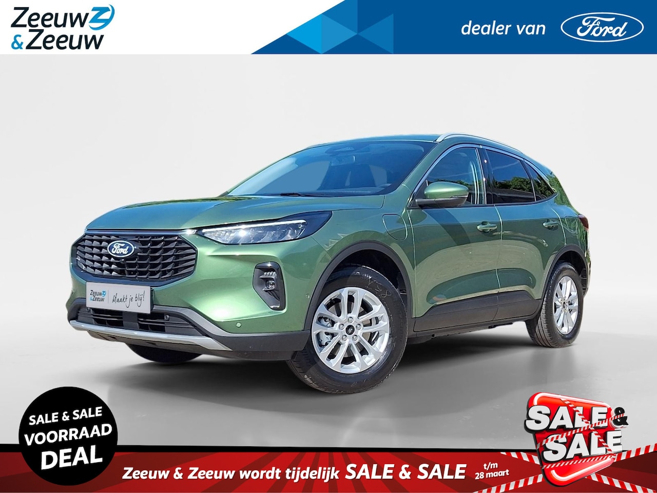 Ford Kuga - 2.5 PHEV Titanium | Winterpack | Driver assistancepack | El. Trekhaak | Climate control | - AutoWereld.nl