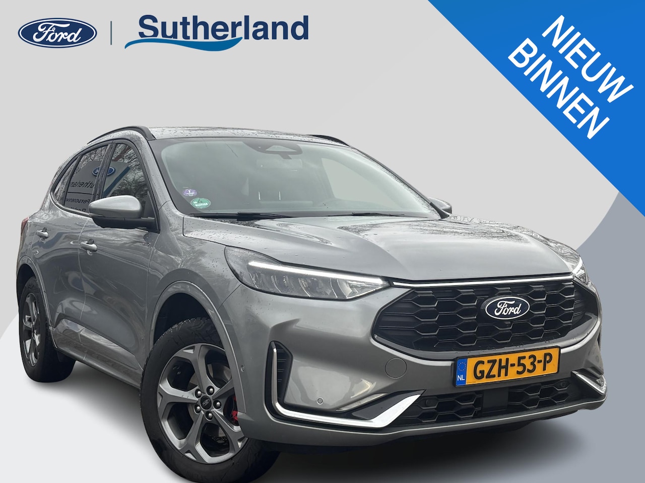 Ford Kuga - 2.5 PHEV ST-Line X 243pk Adaptieve Cruise | Winterpack | Elektrische Achterklep | 2.100kg - AutoWereld.nl
