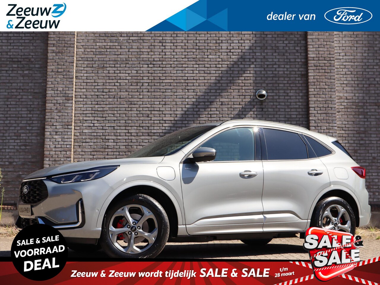 Ford Kuga - 2.5 PHEV ST-Line X | Winter Pack | Matrix Ledkoplampen | 360Camera | Led verlichting | Ada - AutoWereld.nl