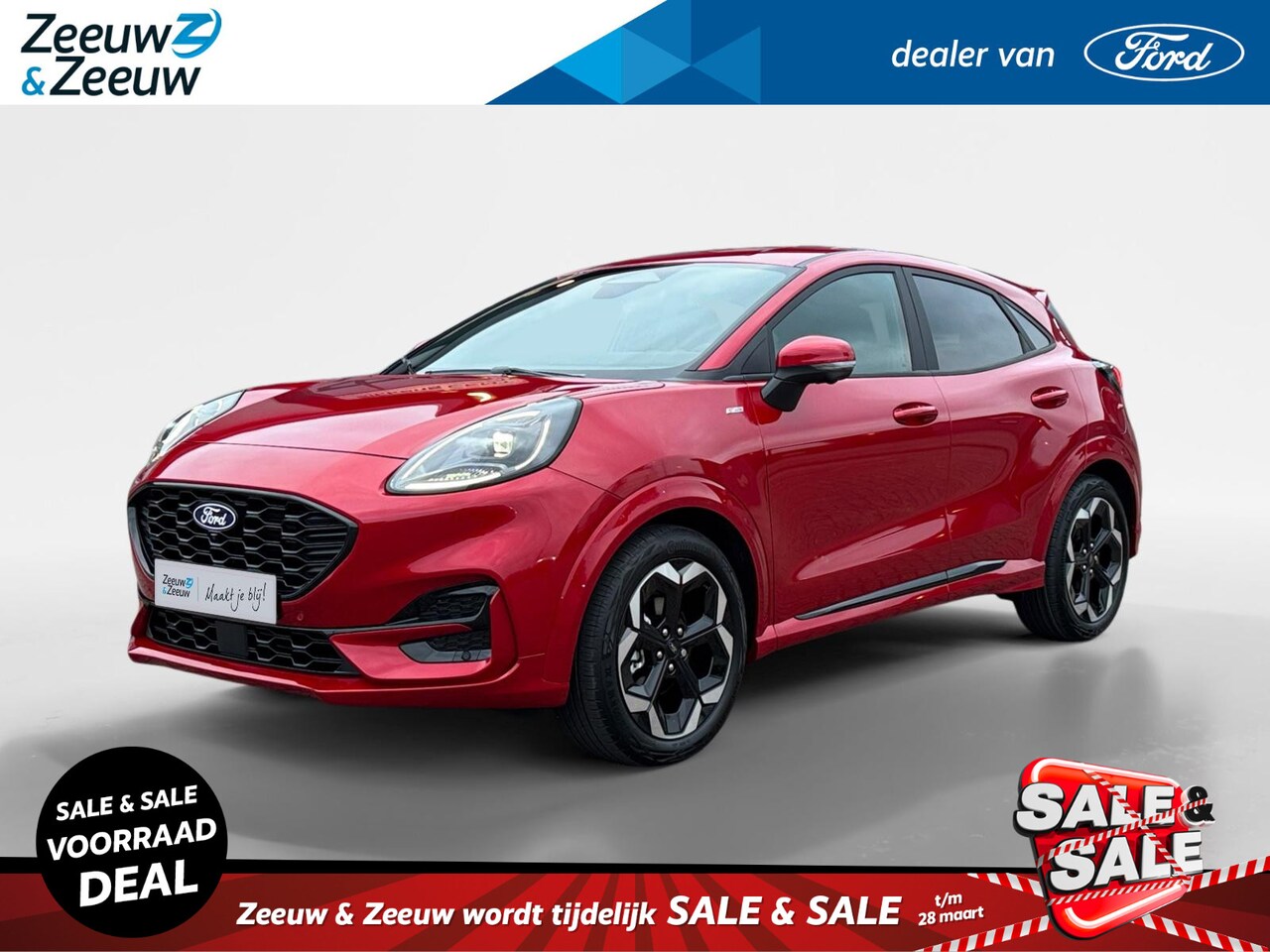 Ford Puma - 1.0 EcoBoost Hybrid ST-Line X | Nieuw te bestellen | Prijs inclusief €4000,- Ford Voordeel - AutoWereld.nl