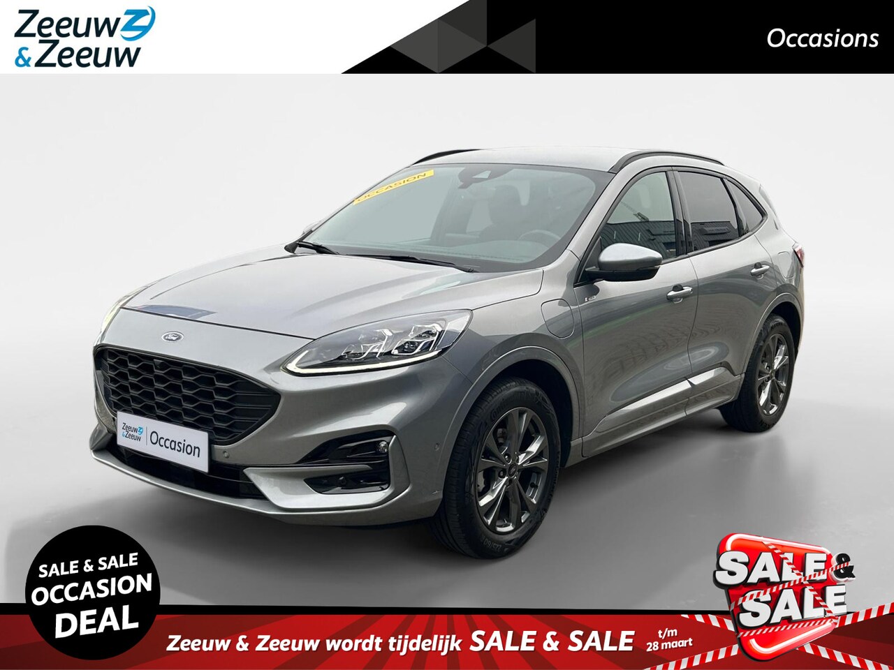 Ford Kuga - 2.5 PHEV ST-Line X 225pk | Dealer onderhouden | Stoel- stuur en voorruitverwarming | BLISS - AutoWereld.nl