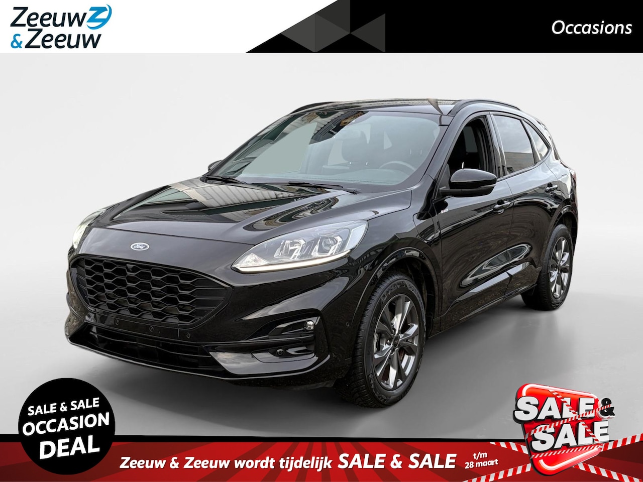 Ford Kuga - 2.5 PHEV ST-Line | Navigatie | Keyless | Camera | Apple/Android Carplay | Adaptieve Cruise - AutoWereld.nl