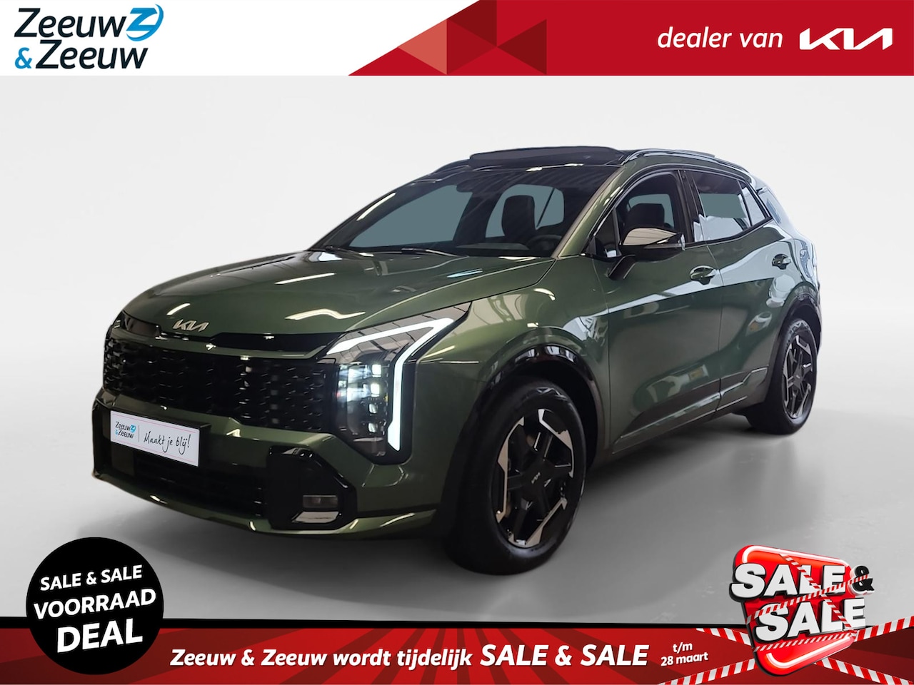 Kia Sportage - 1.6 T-GDi AT6 Hybrid GT-Line | NIEUWE SPORTAGE | 239 PK | 1510Kg trekgewicht | NU €3500,- - AutoWereld.nl