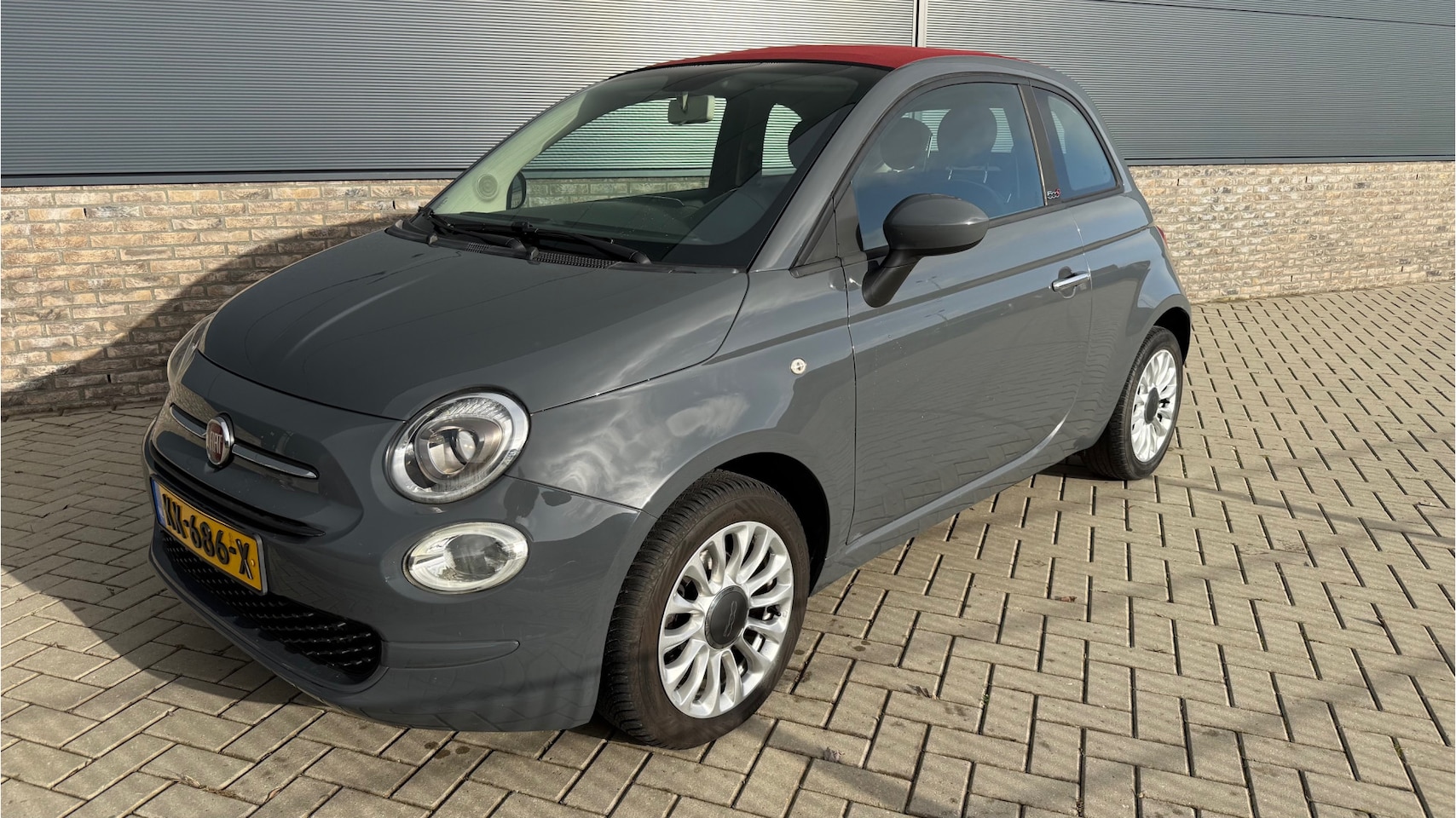 Fiat 500 C - 1.2 Popstar Cabrio/Airco/ Parkeersensoren - AutoWereld.nl