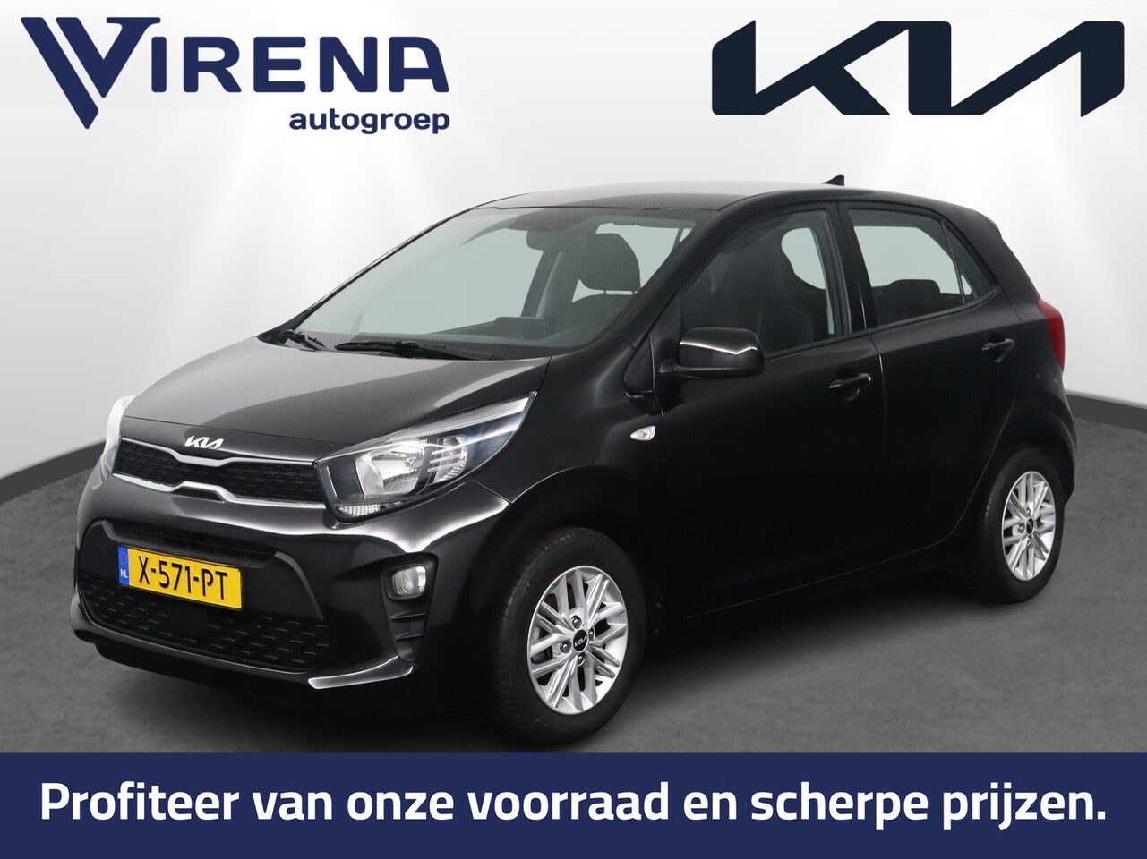Kia Picanto - 1.0 DPi DynamicLine AUTOMAAT - Navigatie - Camera - AppleCarplay - Android Auto 7 jaar of - AutoWereld.nl