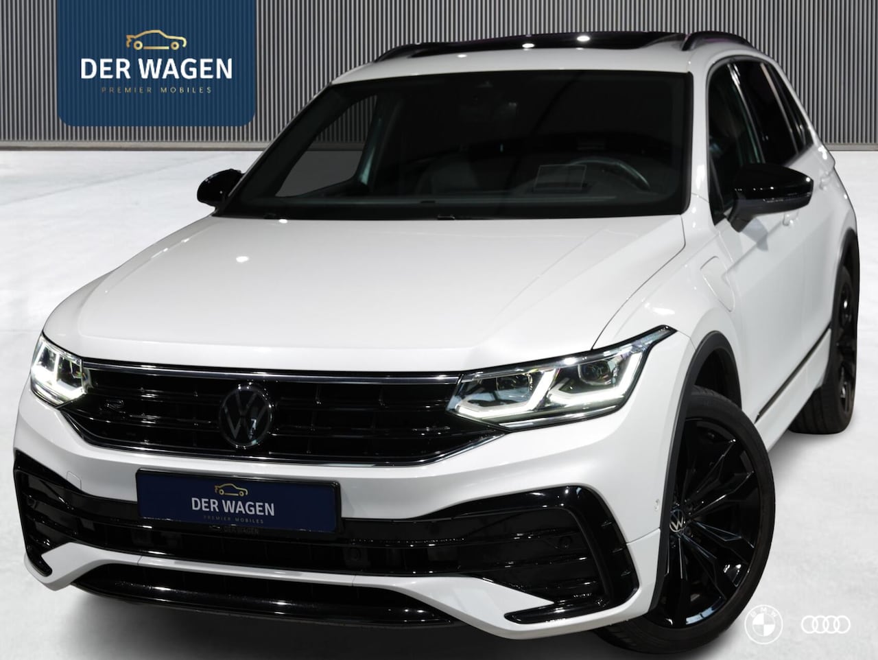 Volkswagen Tiguan - 1.4 TSI eH 3x R LINE / PANODAK / HEADUP / MEMORY / TREKHAAK / 20" - AutoWereld.nl