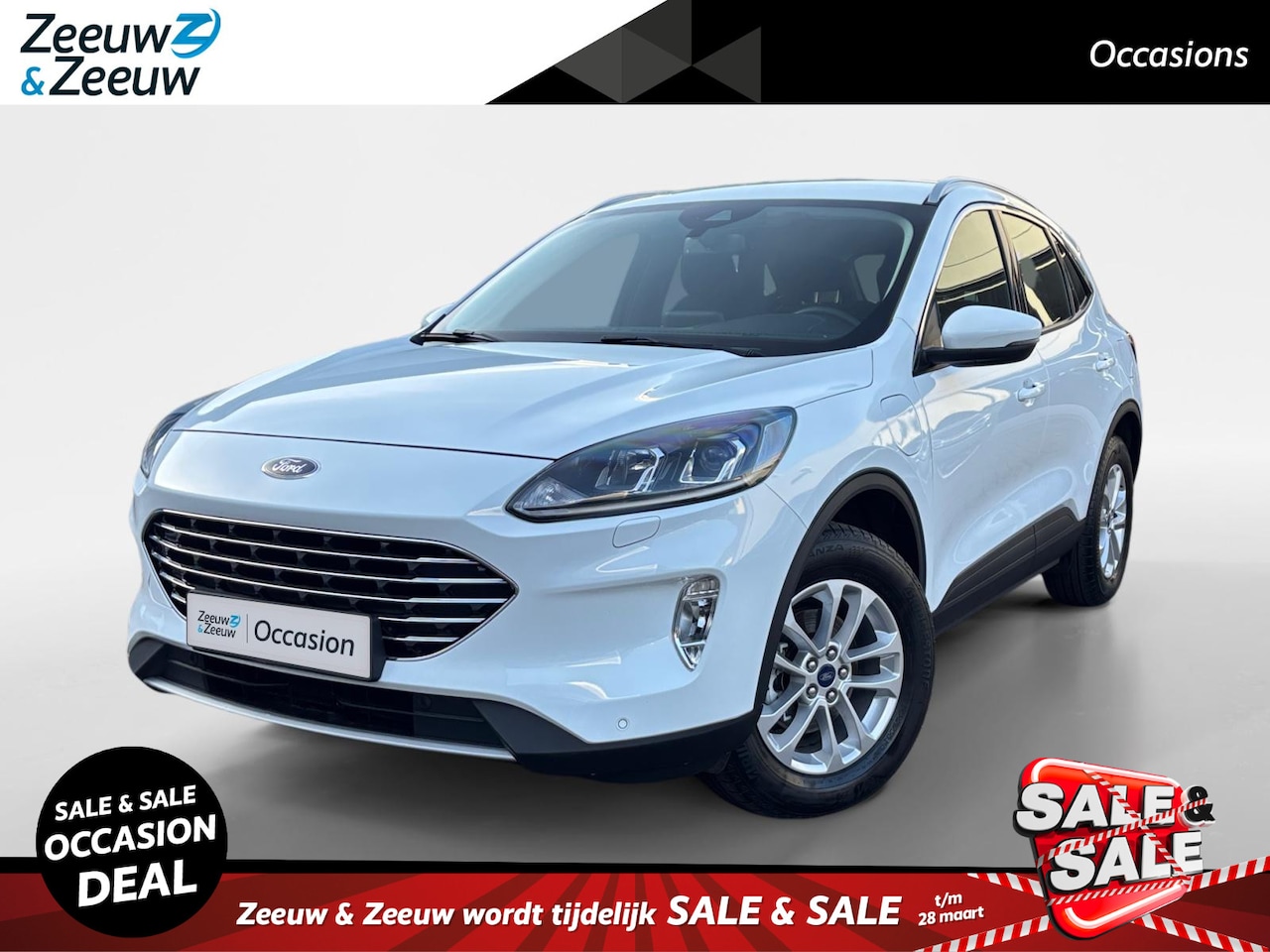 Ford Kuga - 2.5 PHEV Titanium | Winter pack | Achteruitrijcamera | Keyless | Apple/Android Carplay | 1 - AutoWereld.nl