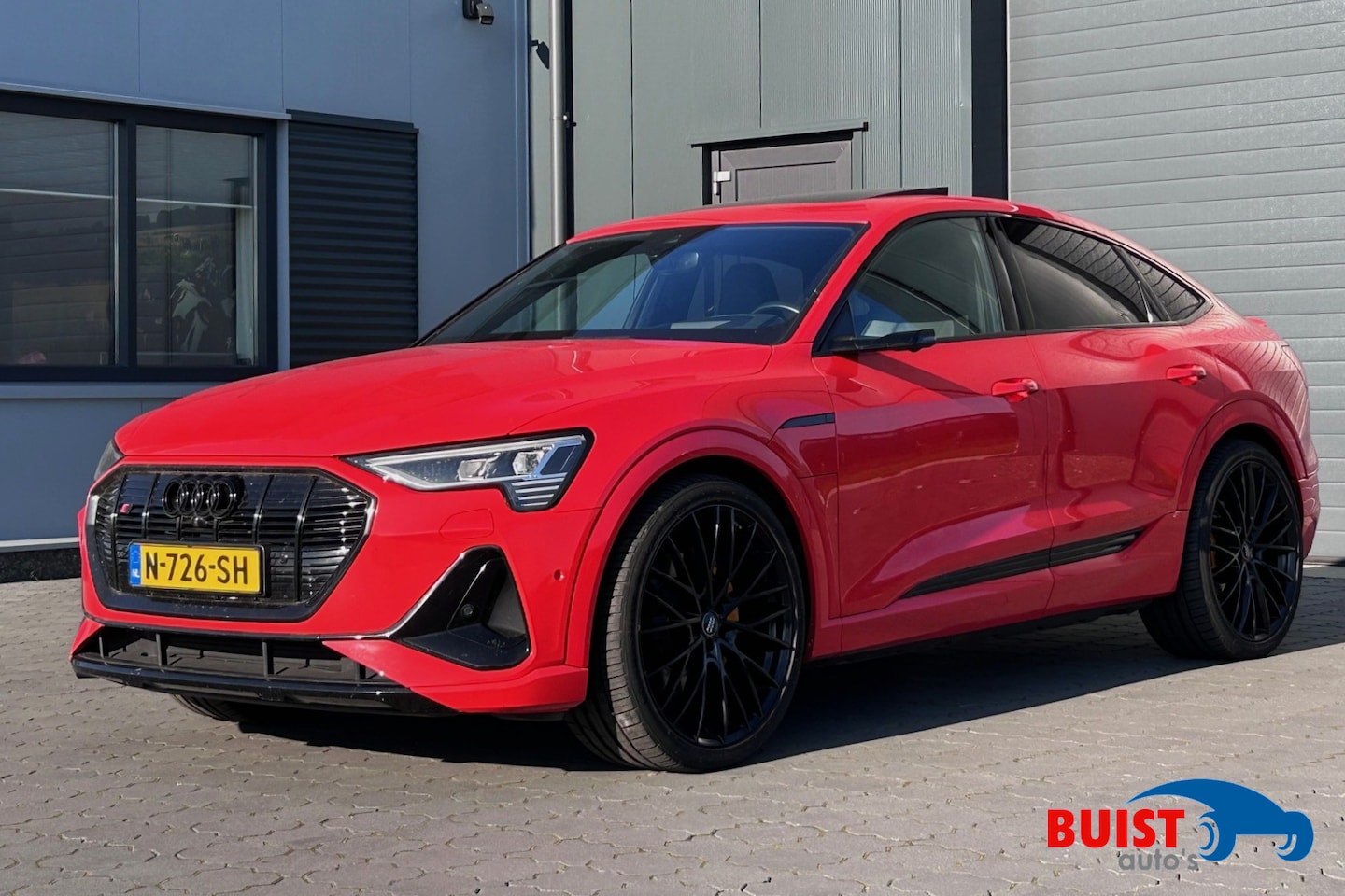 Audi e-tron Sportback - 55 quattro S-Line 95 kWh RS stoelen PANO B&O 23" 54790KM! - AutoWereld.nl