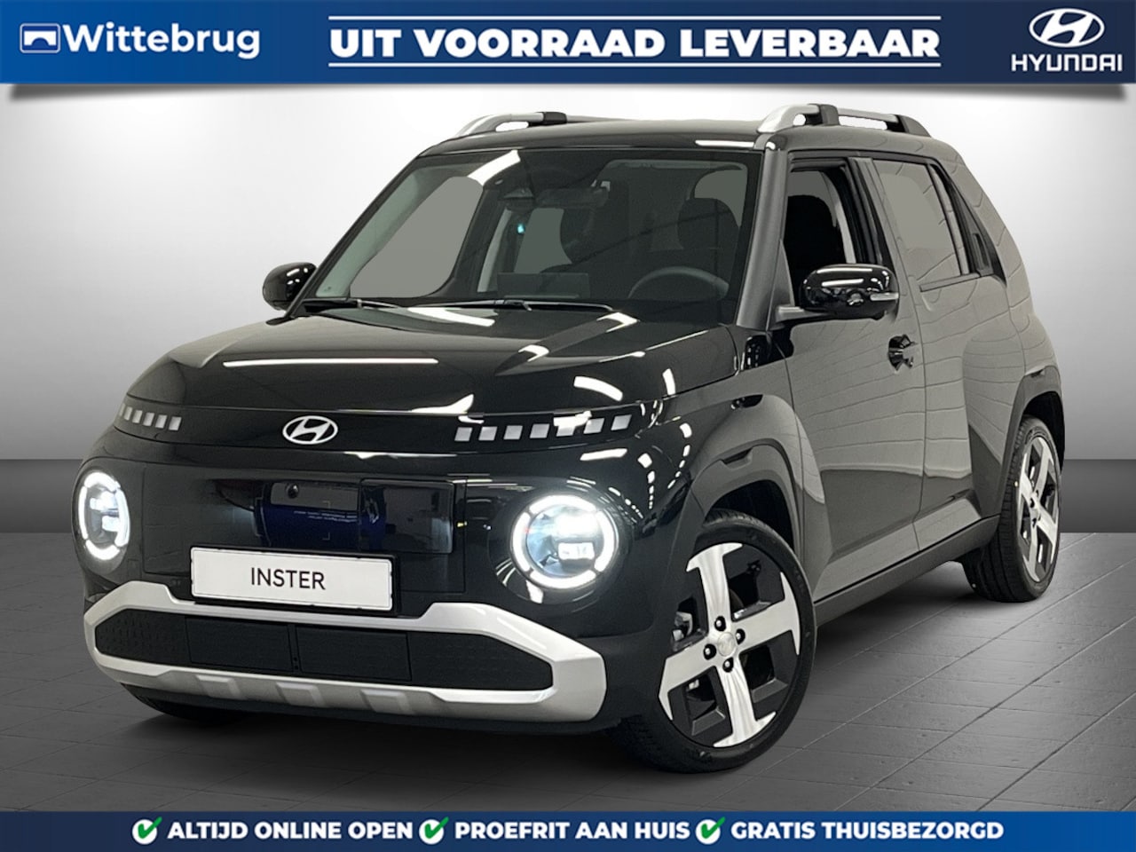 Hyundai Inster - Evolve Sky 49 kWh VALE WINTER + TECH PACK | OPEN DAK | FULL LED | VOORRAADVOORDEEL! Uit vo - AutoWereld.nl