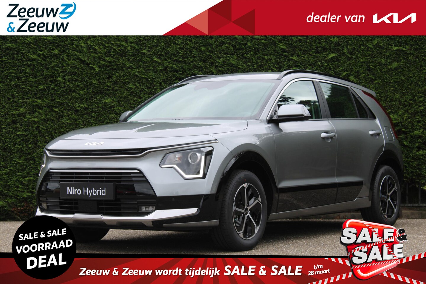 Kia Niro - 1.6 GDi Hybrid DynamicLine | Enkele kleuren op voorraad bel voor info | Incl €3.250,- inru - AutoWereld.nl