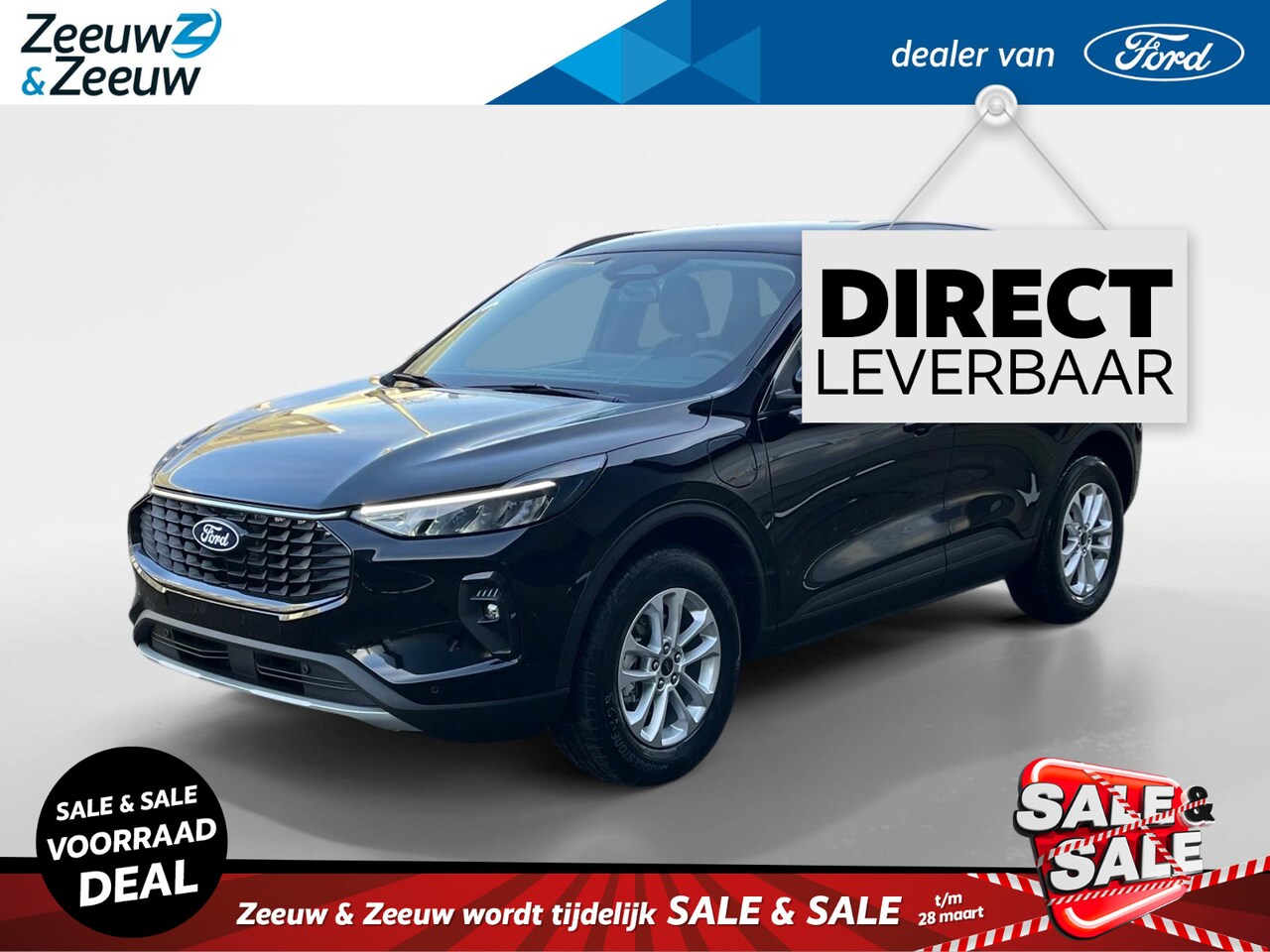 Ford Kuga - 2.5 PHEV Titanium | Actiekorting tot €6000,- | Private Lease vanaf €469,- p/m | 2100KG Tre - AutoWereld.nl