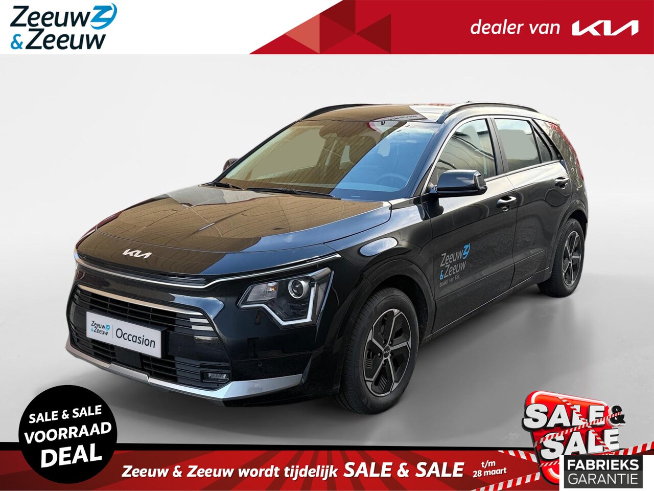 Kia Niro - 1.6i Hybrid DynamicLine Fabrieksgarantie 19-11-2032 + 3x 1 Jaar* | NAP - AutoWereld.nl