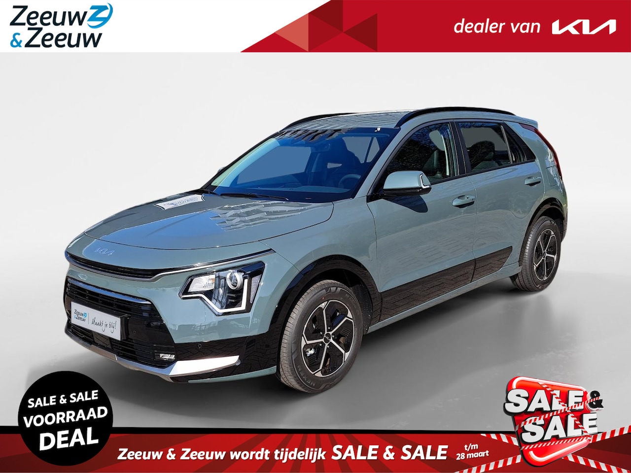Kia Niro - 1.6 GDi Hybrid DynamicLine | Enkele kleuren op voorraad bel voor info | Incl €3.250,- inru - AutoWereld.nl