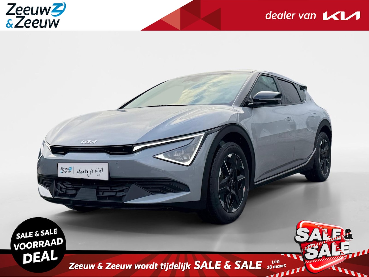 Kia EV6 - Light Edition 63 kWh | Enkele kleuren op voorraad bel voor info | NU MET €4.000,- inruilpr - AutoWereld.nl