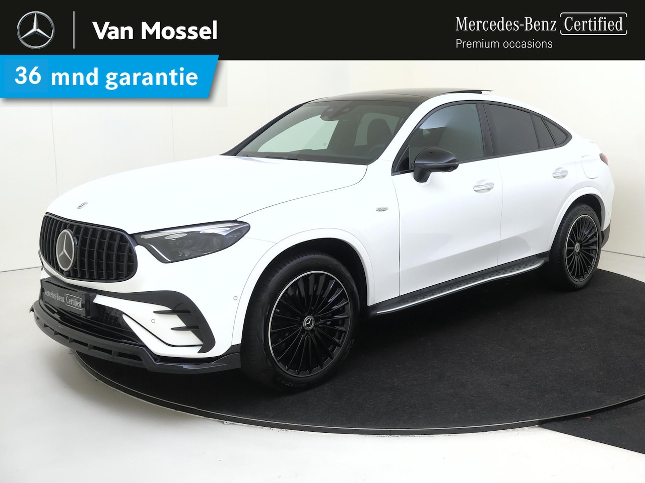Mercedes-Benz GLC-klasse Coupé - 400e 4MATIC AMG Line / Premium Plus/ 43 AMG Uitgevoerd/ AIRMATIC/ Achterasbesturing/ Burme - AutoWereld.nl